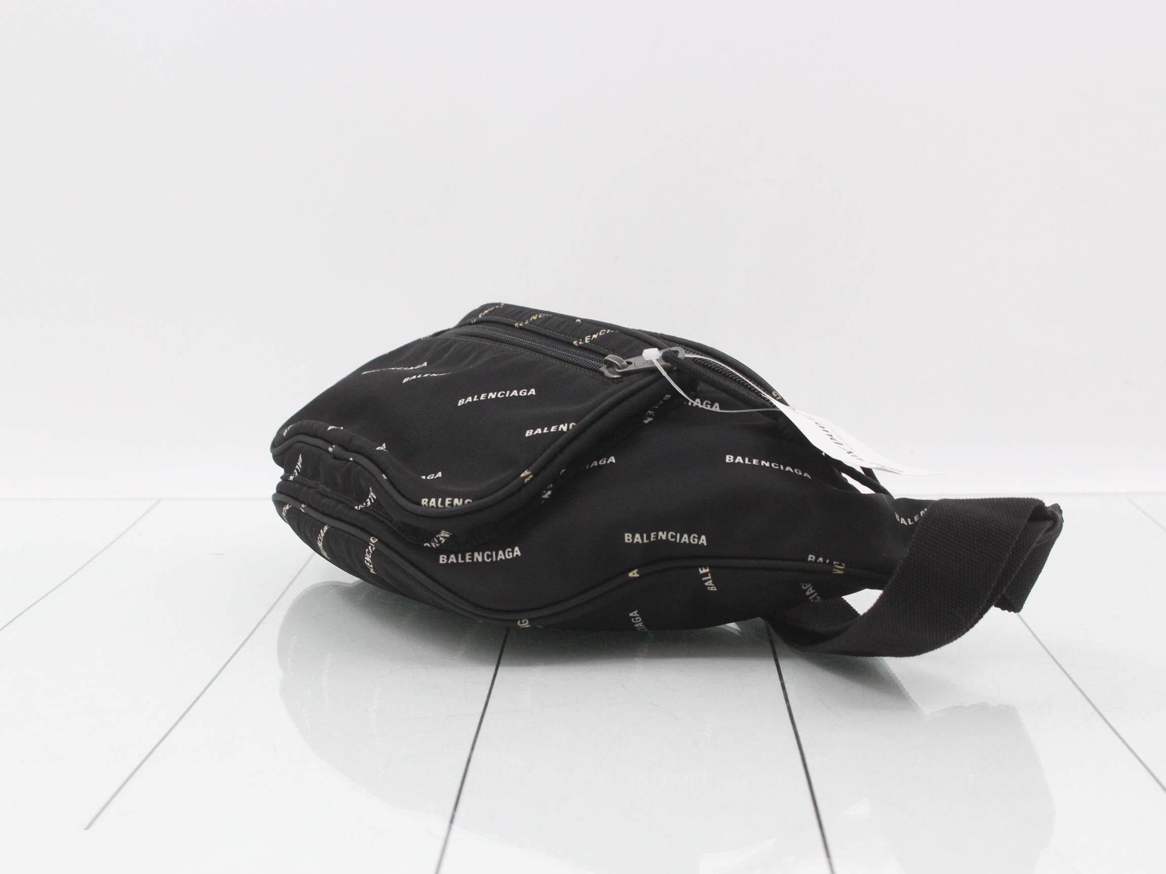 Explorer Belt Bag, Body Bag, Nylon, Black — view 6