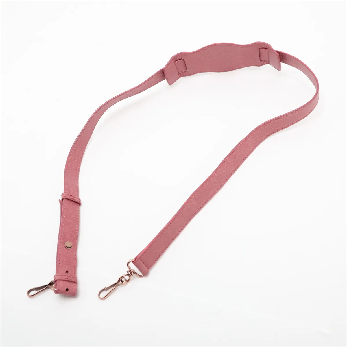 The Velo Leather 2-Way Handbag, Pink, 282010, with Mirror — view 7