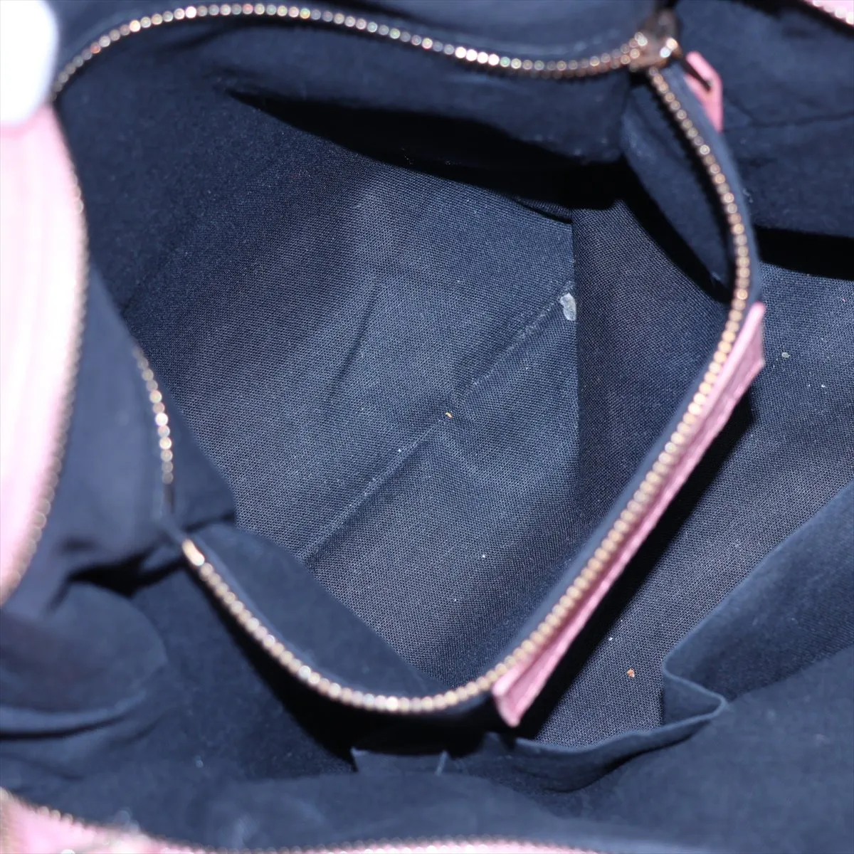The Velo Leather 2-Way Handbag, Pink, 282010, with Mirror — view 9