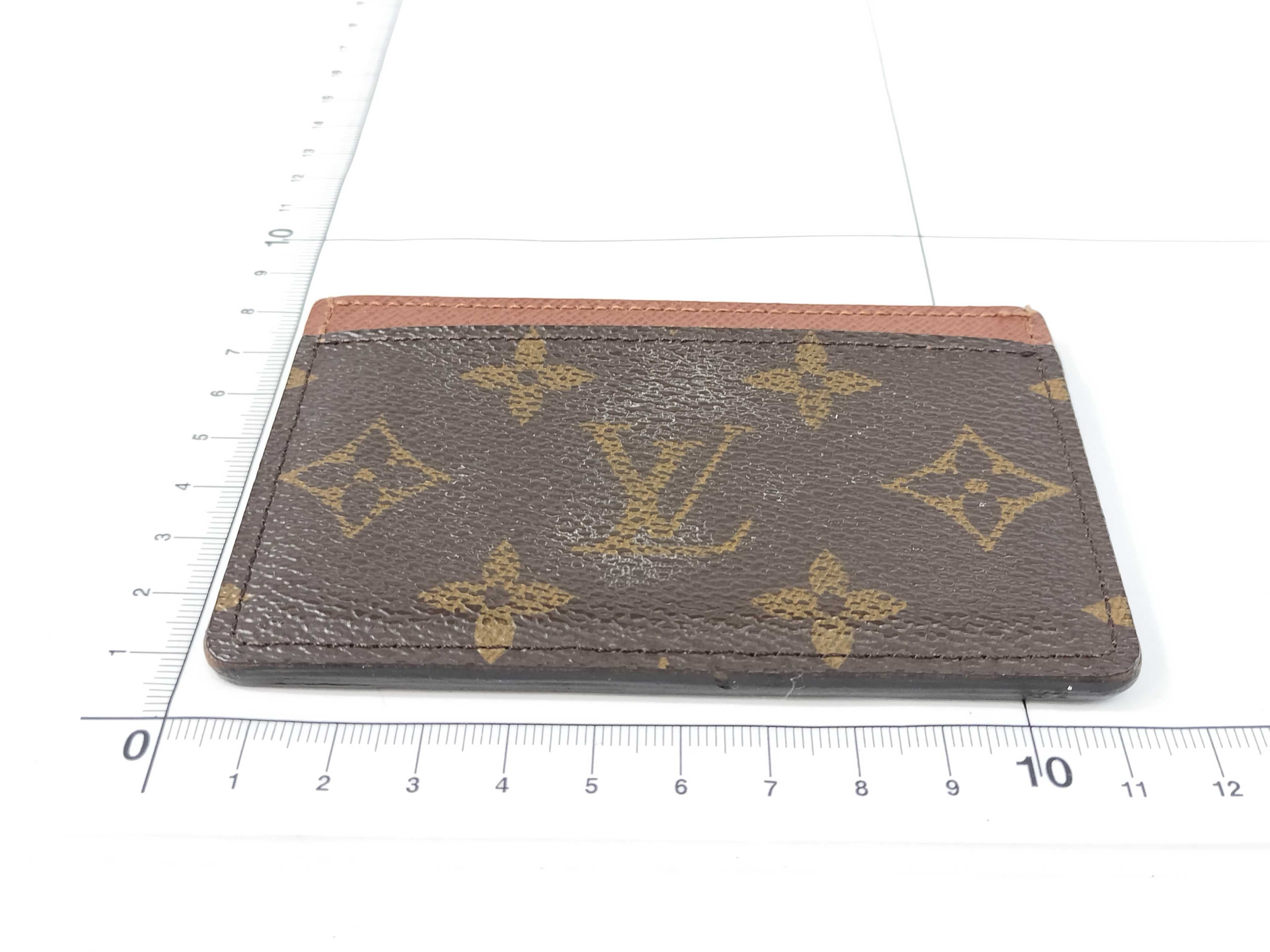 Monogram Vuitton Portecarte Sample Card Case — view 2