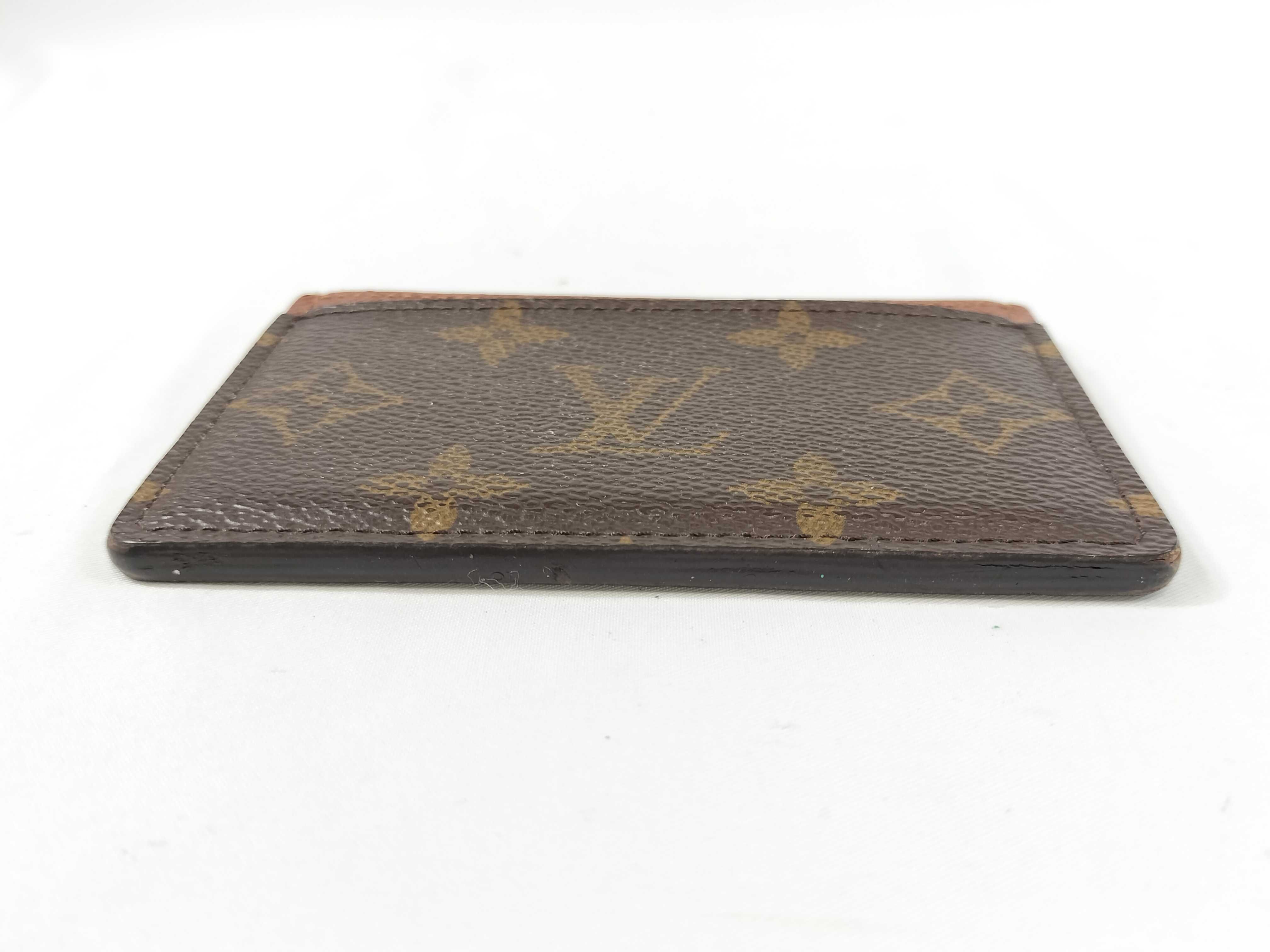 Monogram Vuitton Portecarte Sample Card Case — view 3