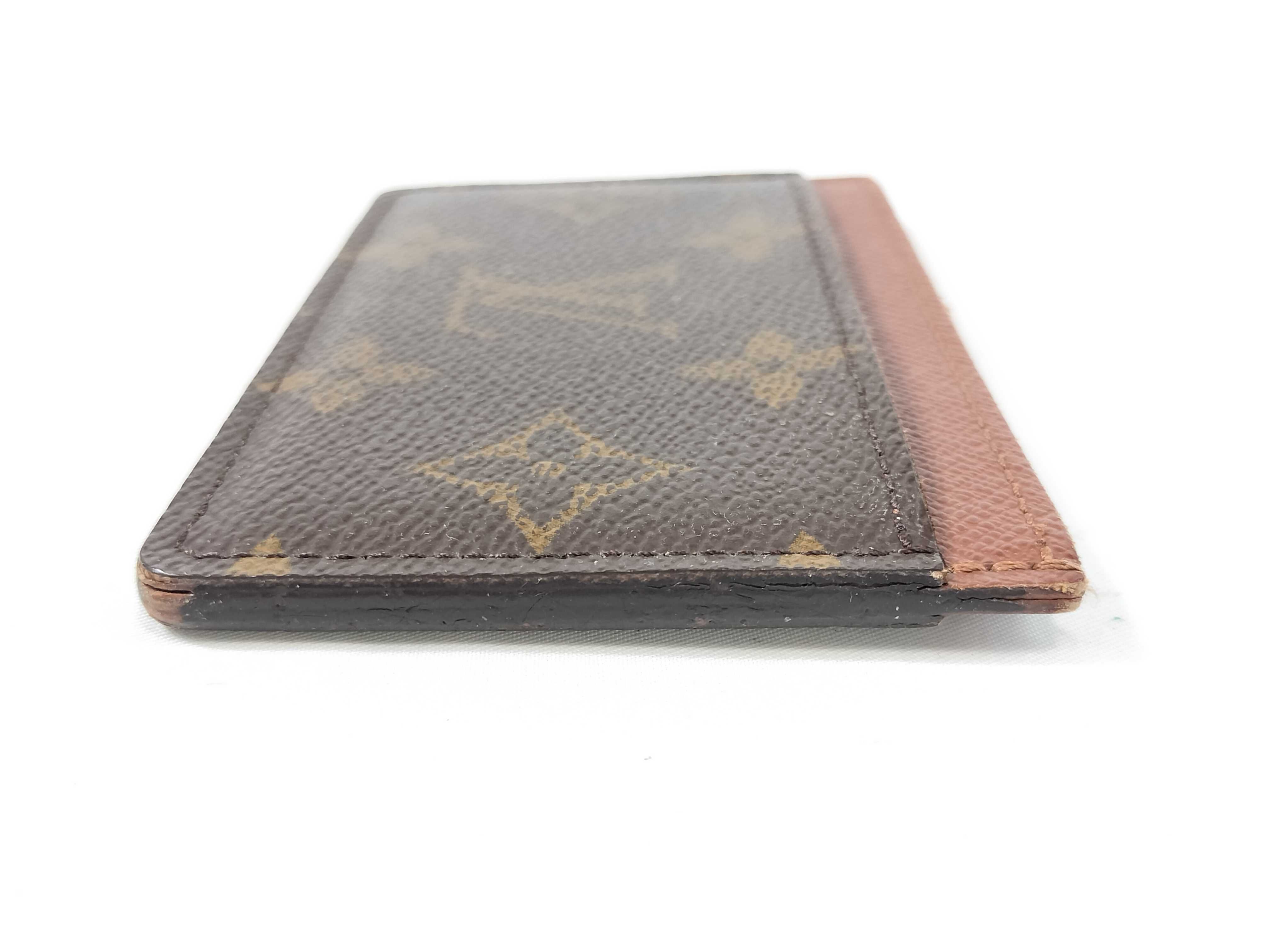Monogram Vuitton Portecarte Sample Card Case — view 4