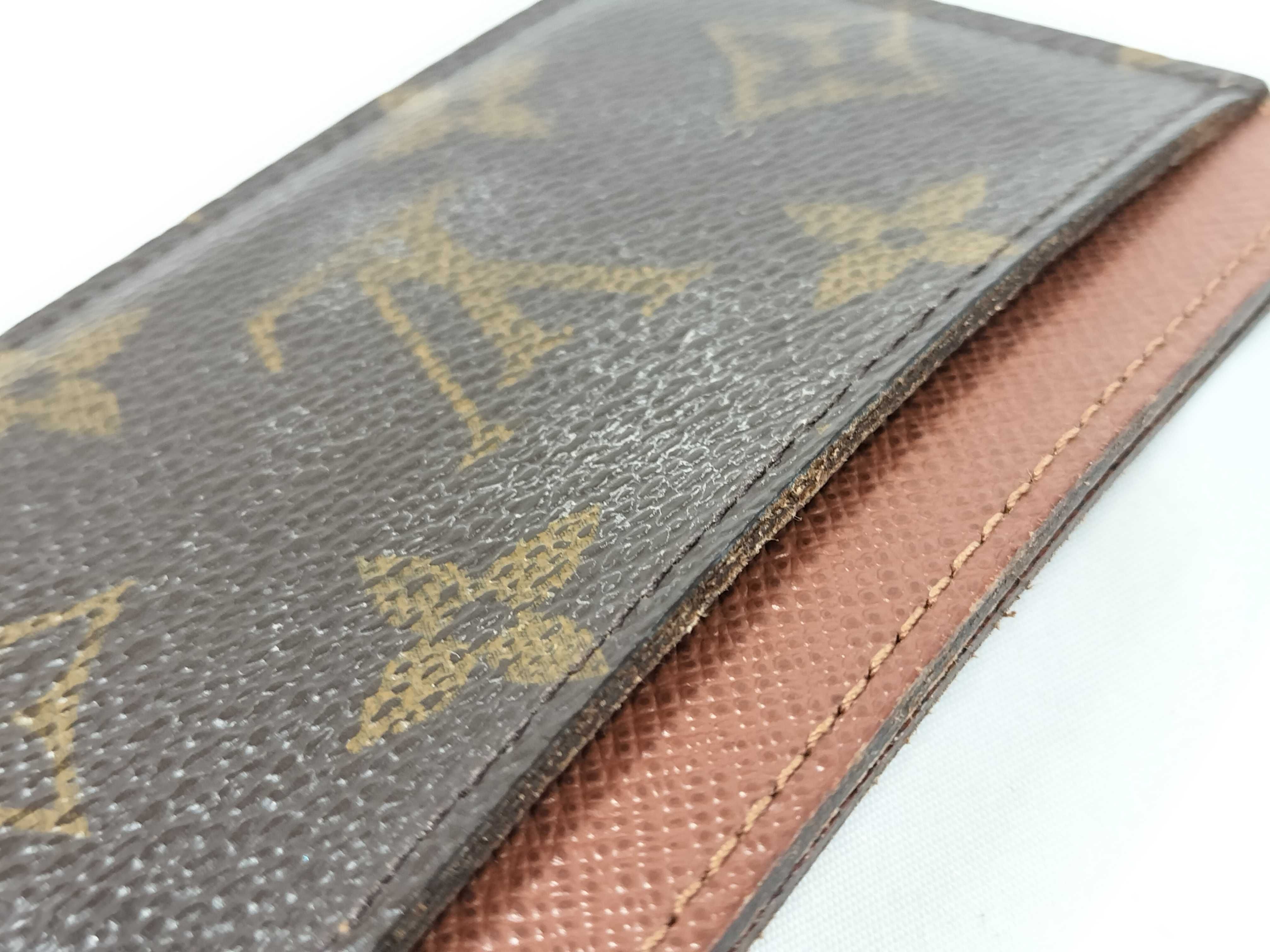 Monogram Vuitton Portecarte Sample Card Case — view 7