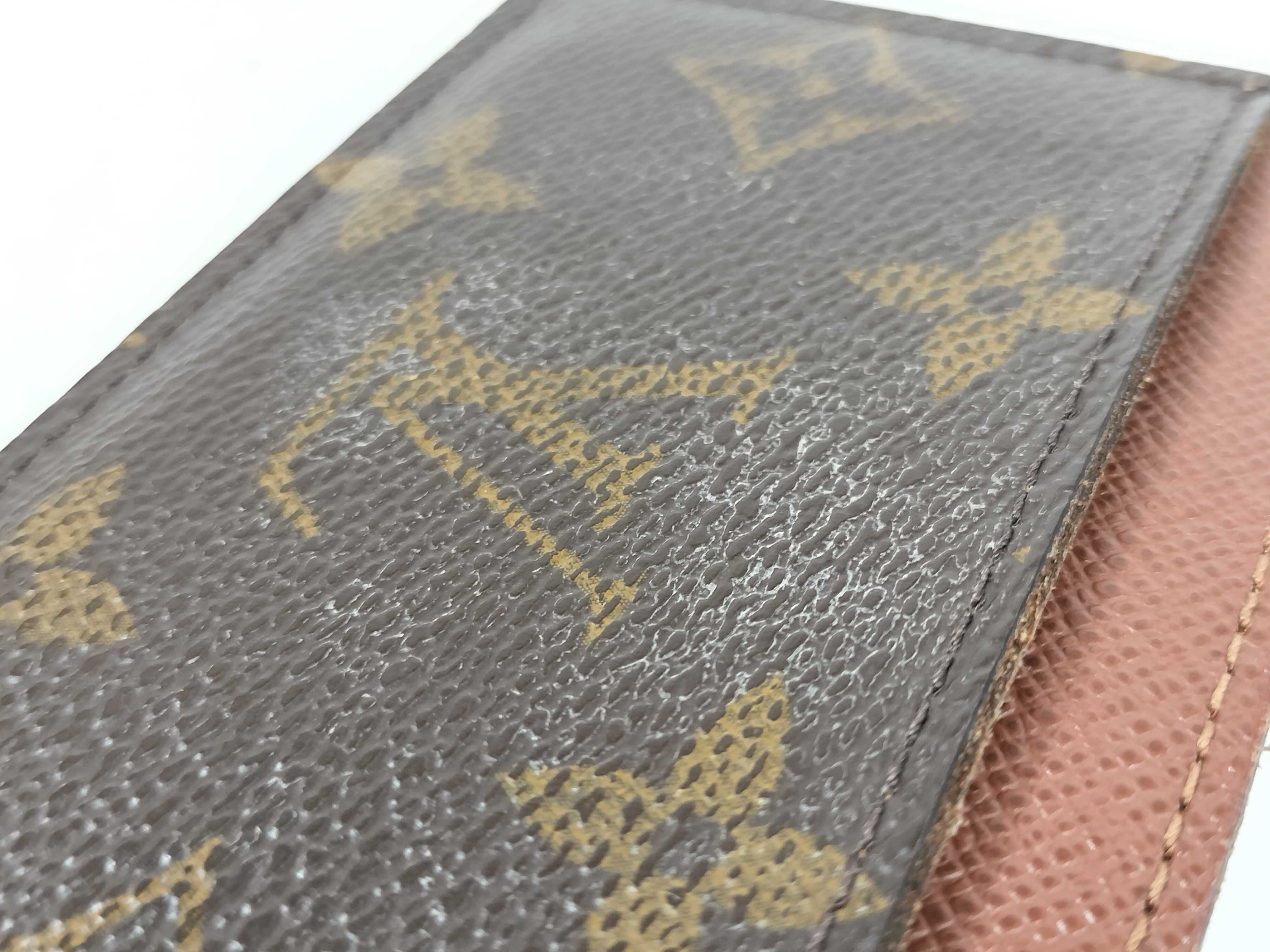 Monogram Vuitton Portecarte Sample Card Case — view 8