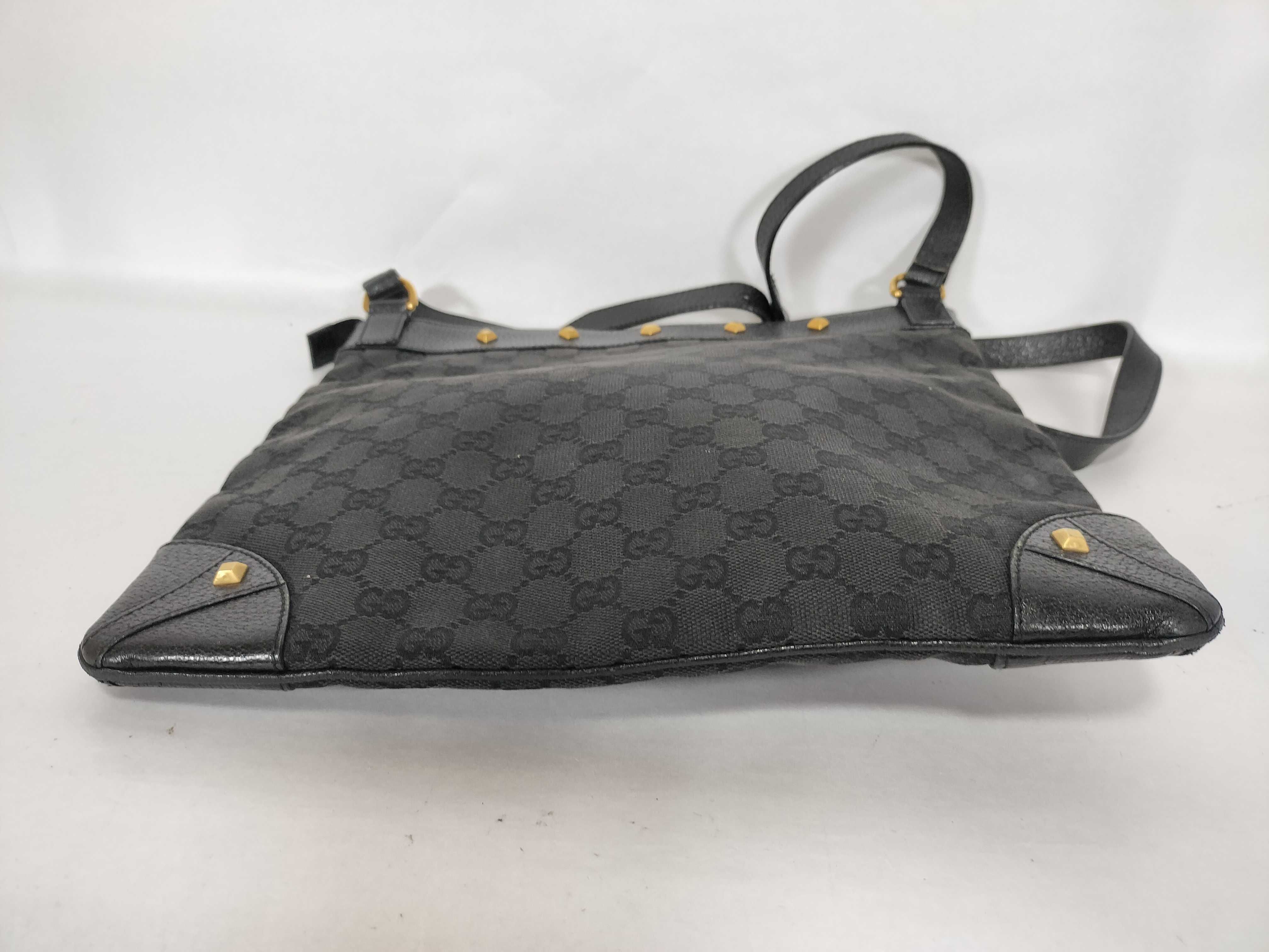 GG Canvas Supreme Studded Canvas Shoulder Bag — view 7
