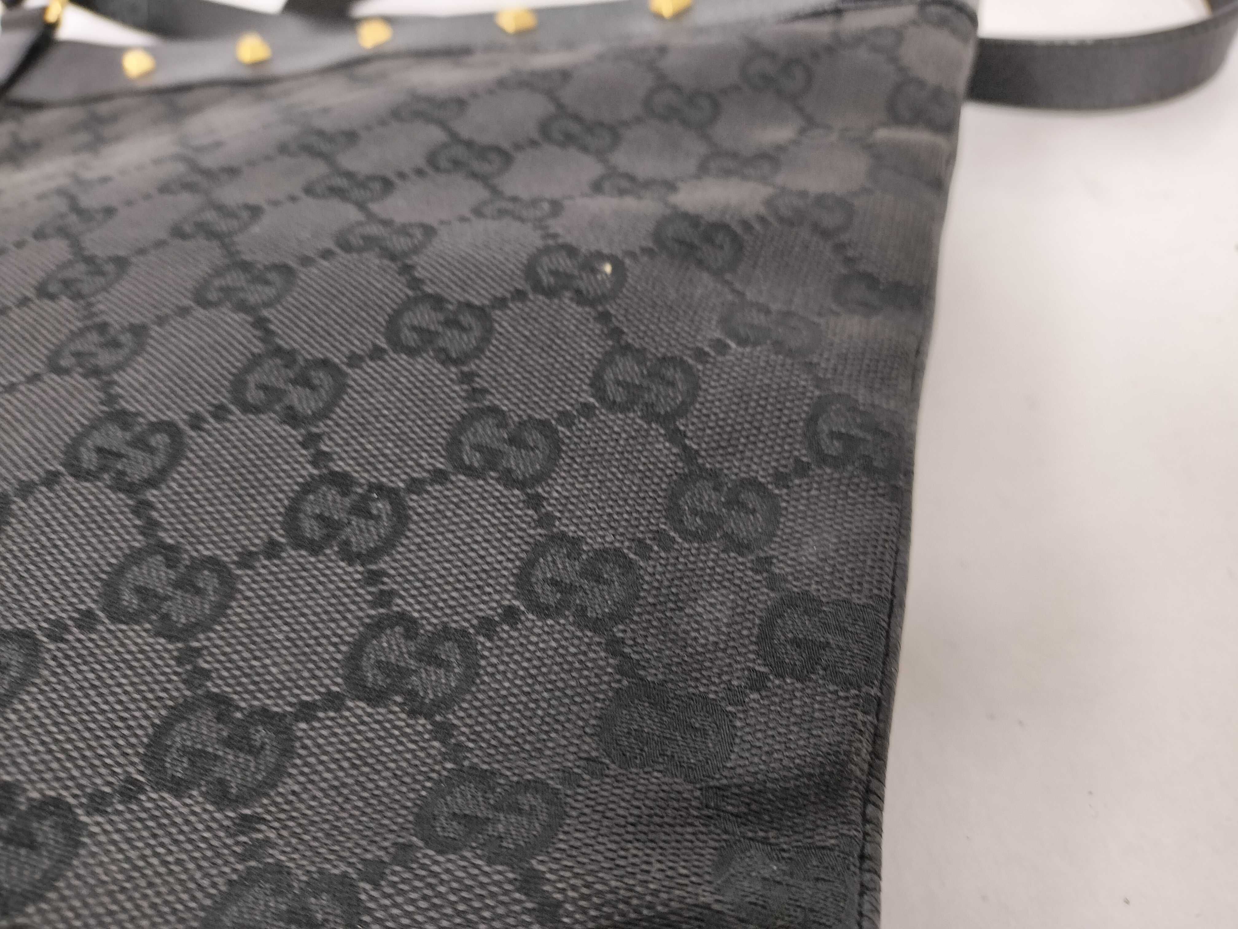 GG Canvas Supreme Studded Canvas Shoulder Bag — view 8