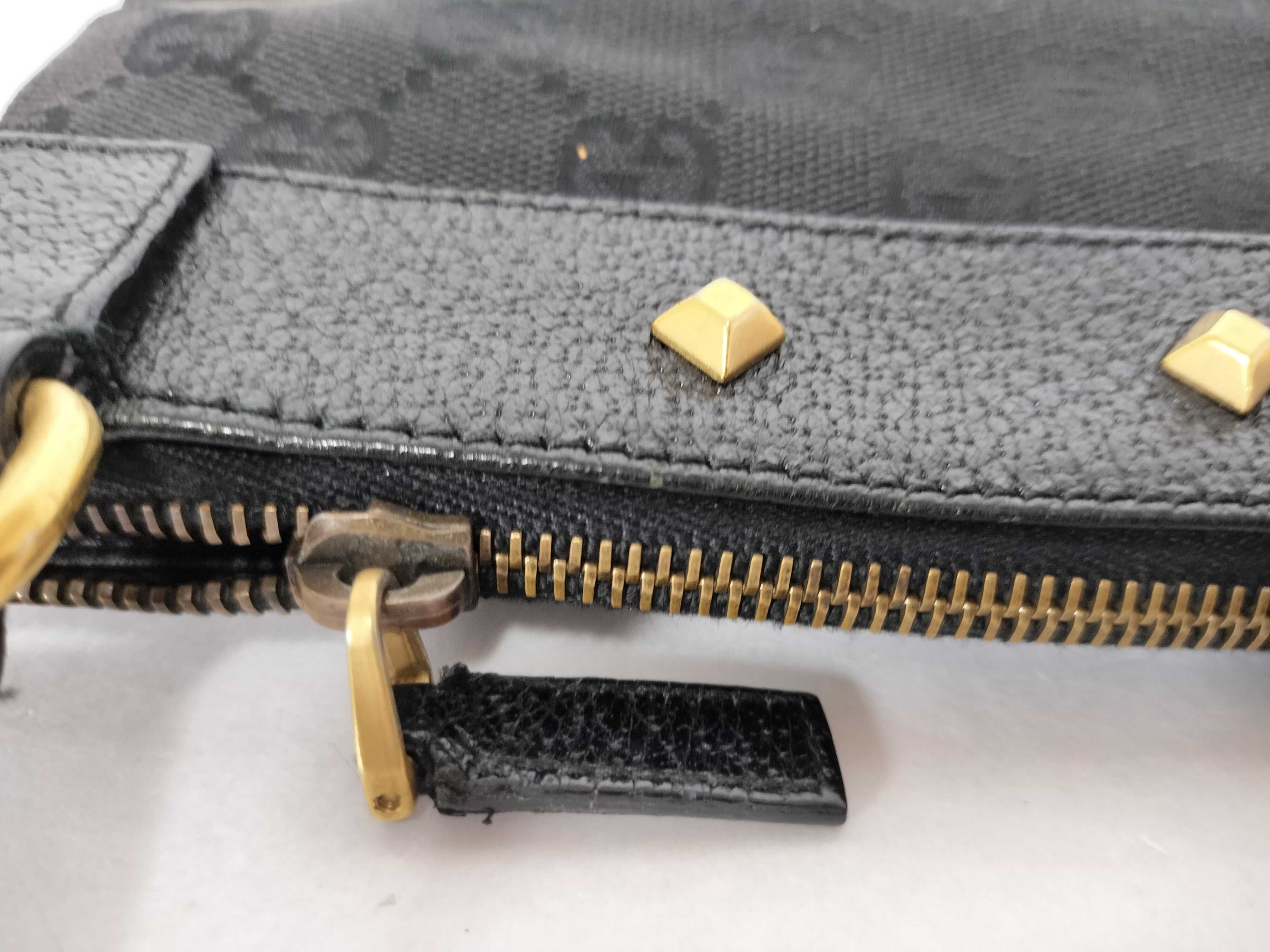 GG Canvas Supreme Studded Canvas Shoulder Bag — view 9