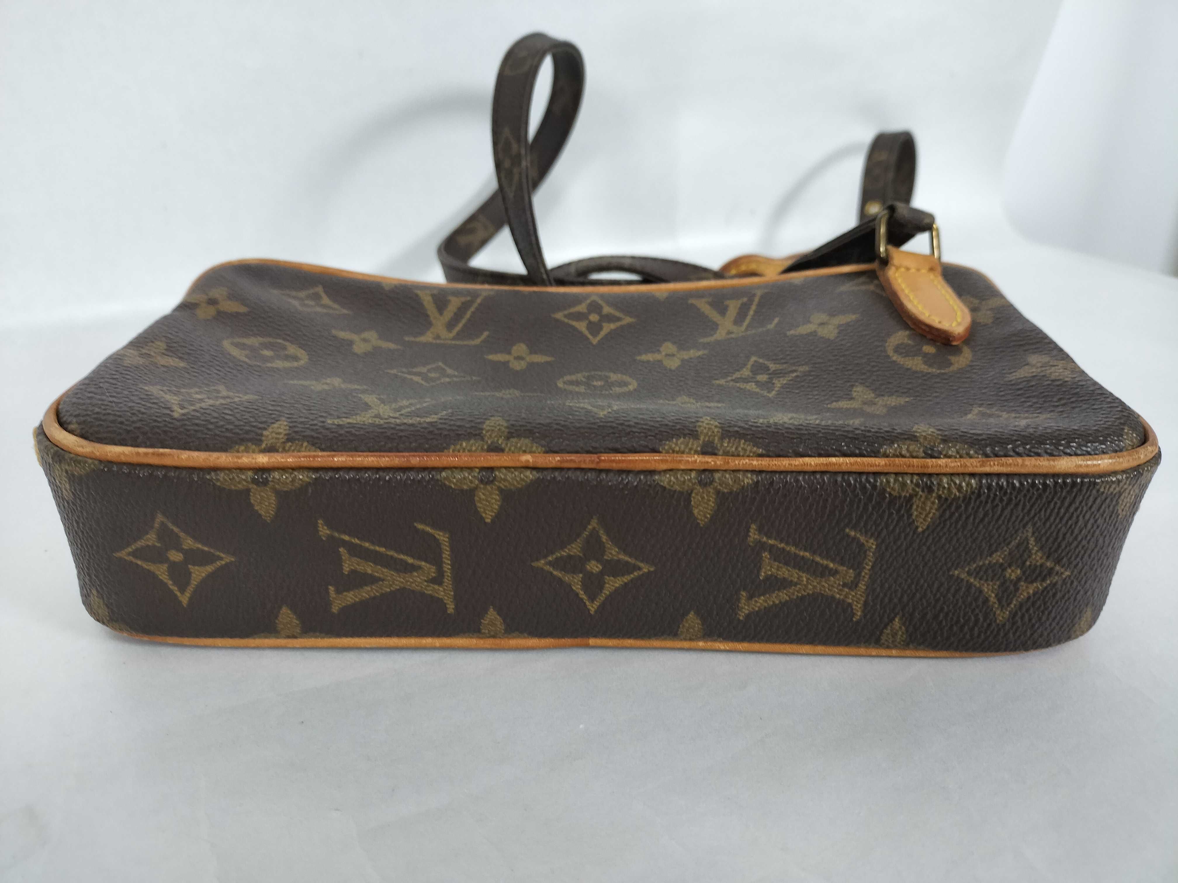 Monogram Vuitton Monogram Marly Dragonne Shoulder Bag — view 7