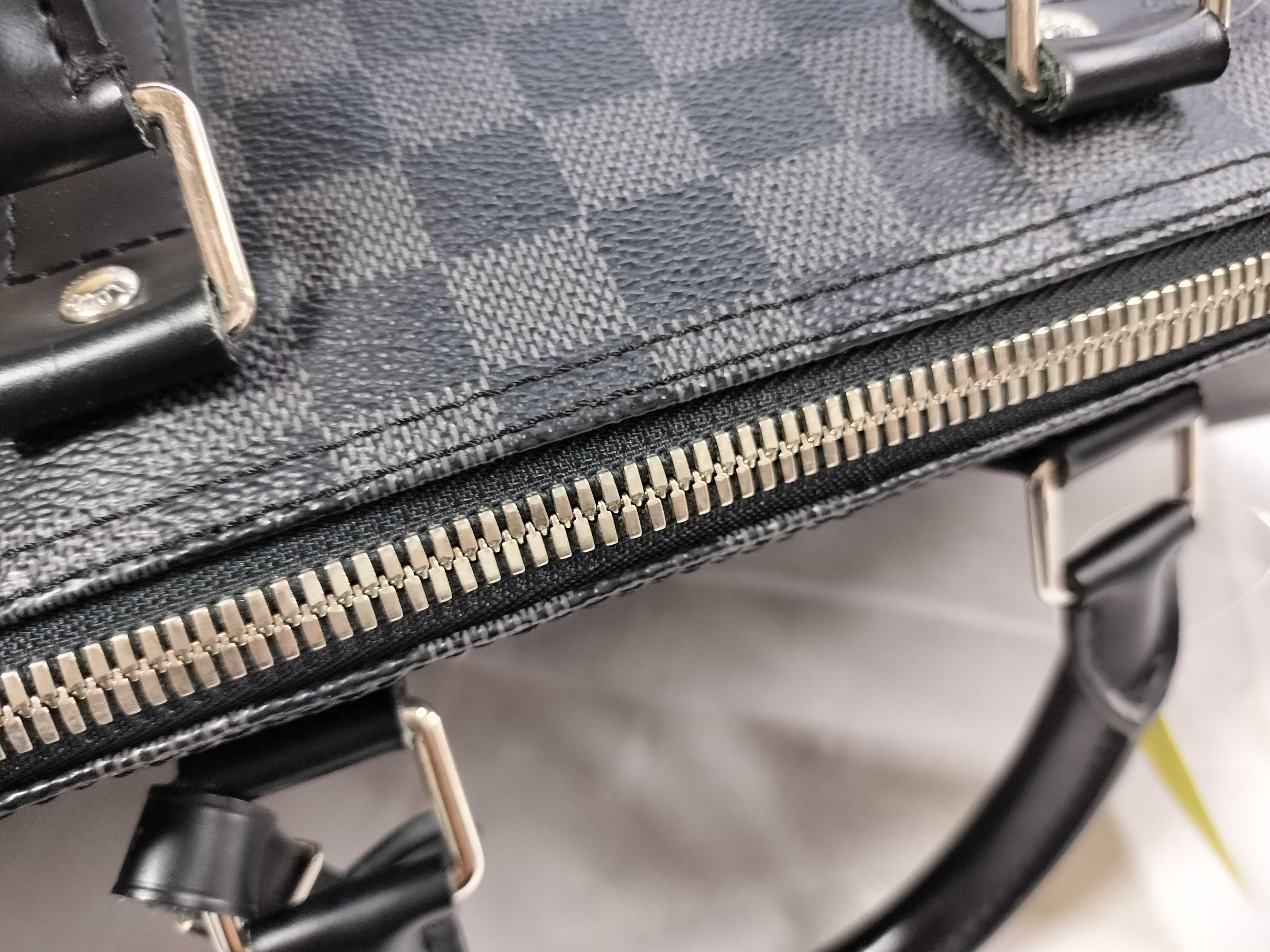 Damier Graphite N41418 Keepall Bandoulière 45 Boston Bag — view 6