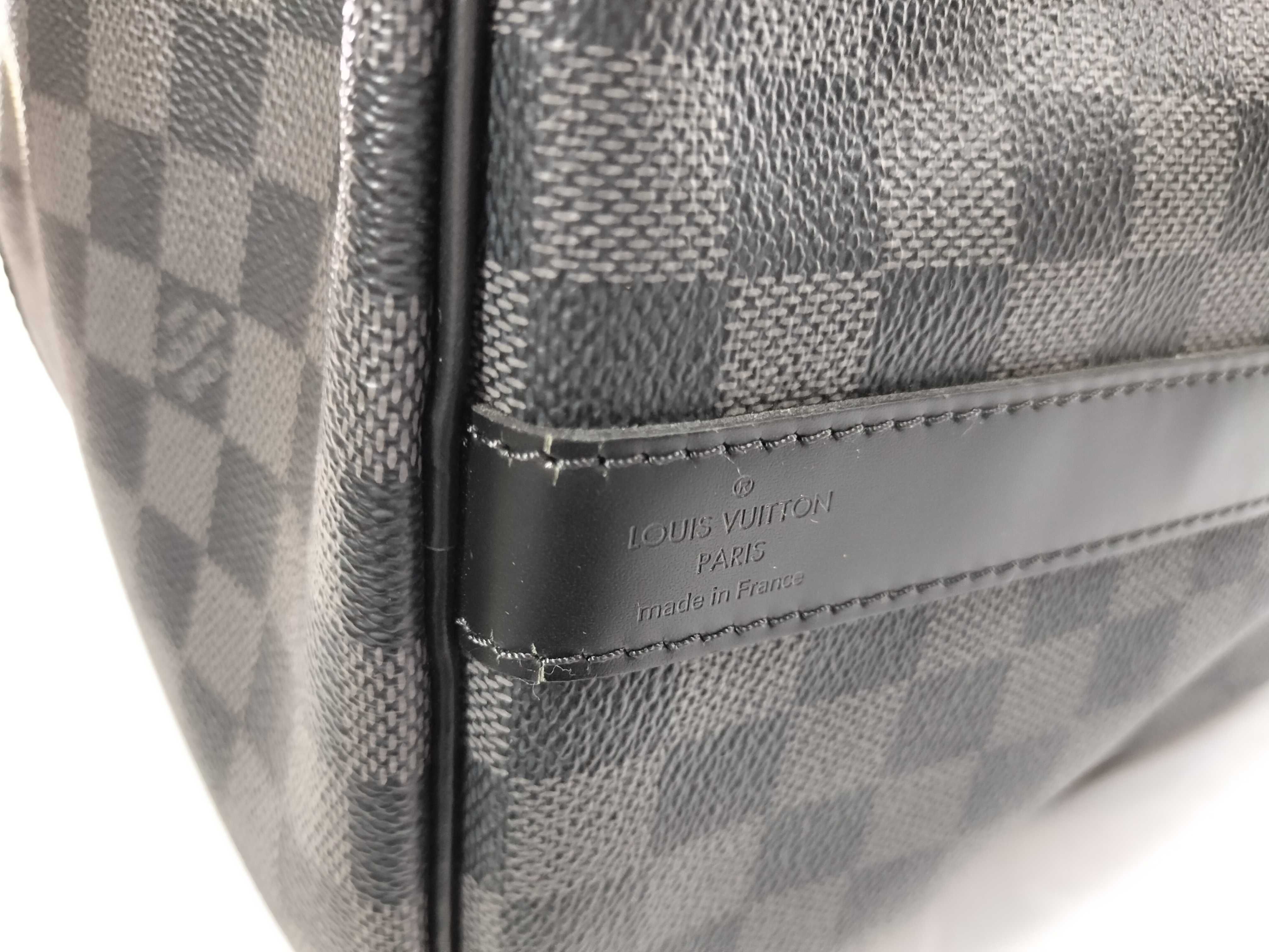 Damier Graphite N41418 Keepall Bandoulière 45 Boston Bag — view 9