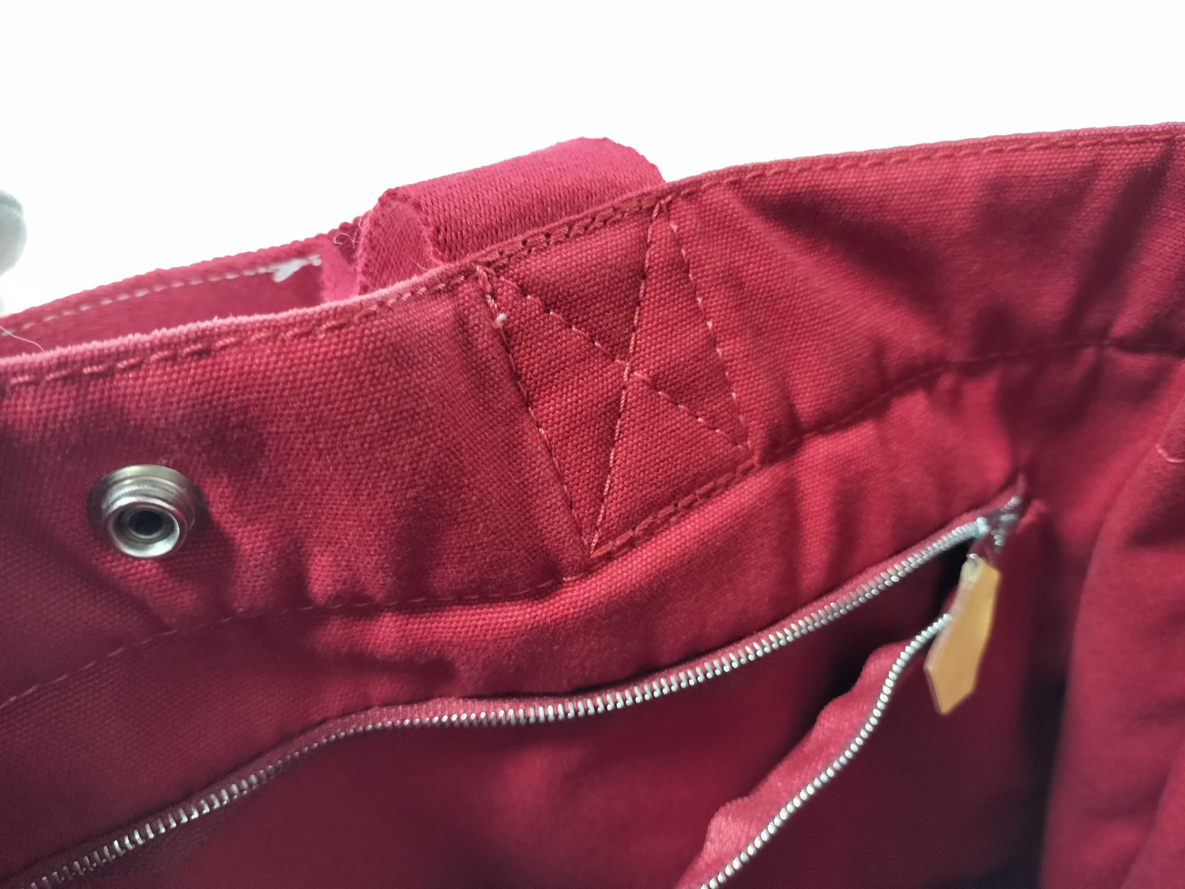 Deauville MM Red Tote Bag — view 11