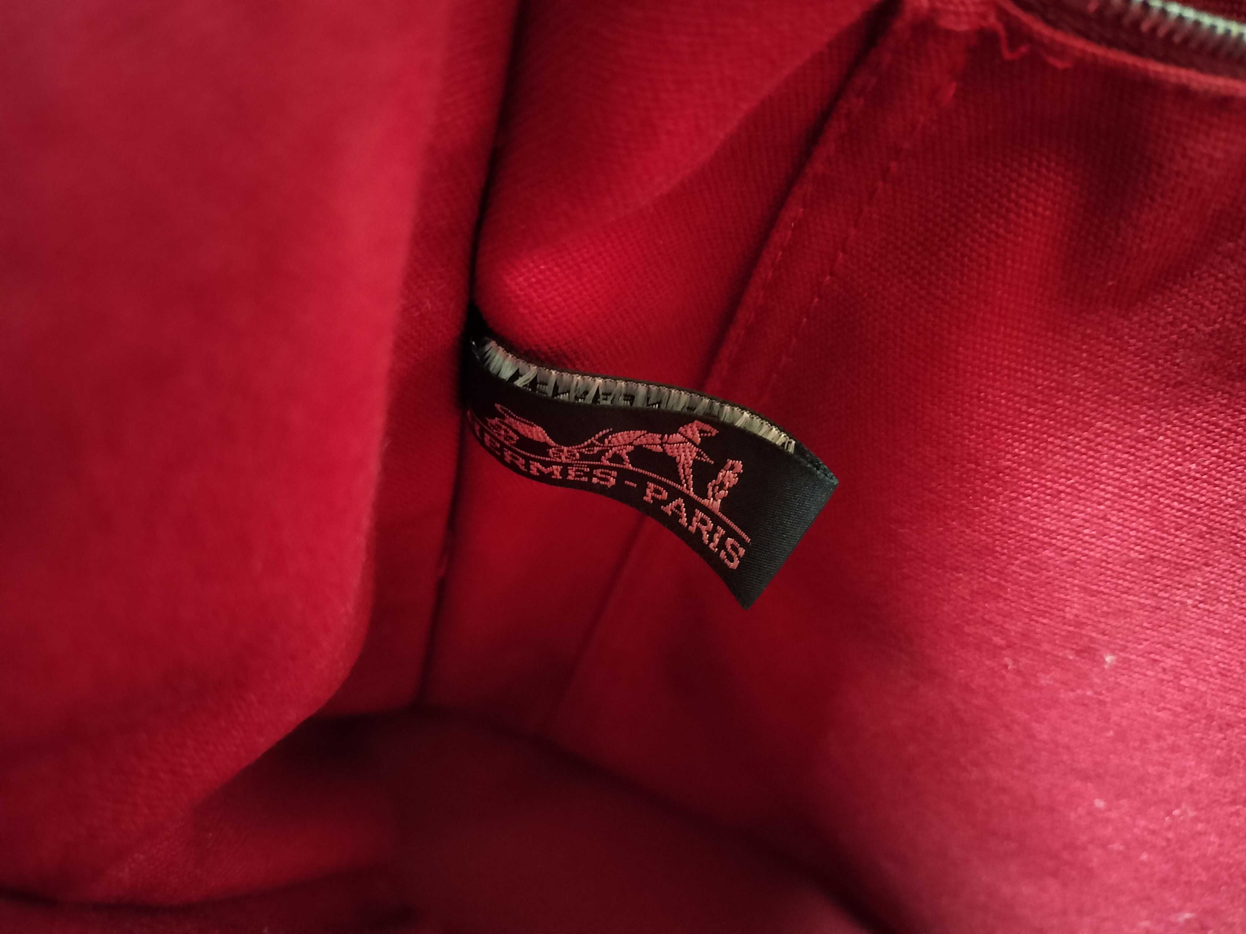 Deauville MM Red Tote Bag — view 13