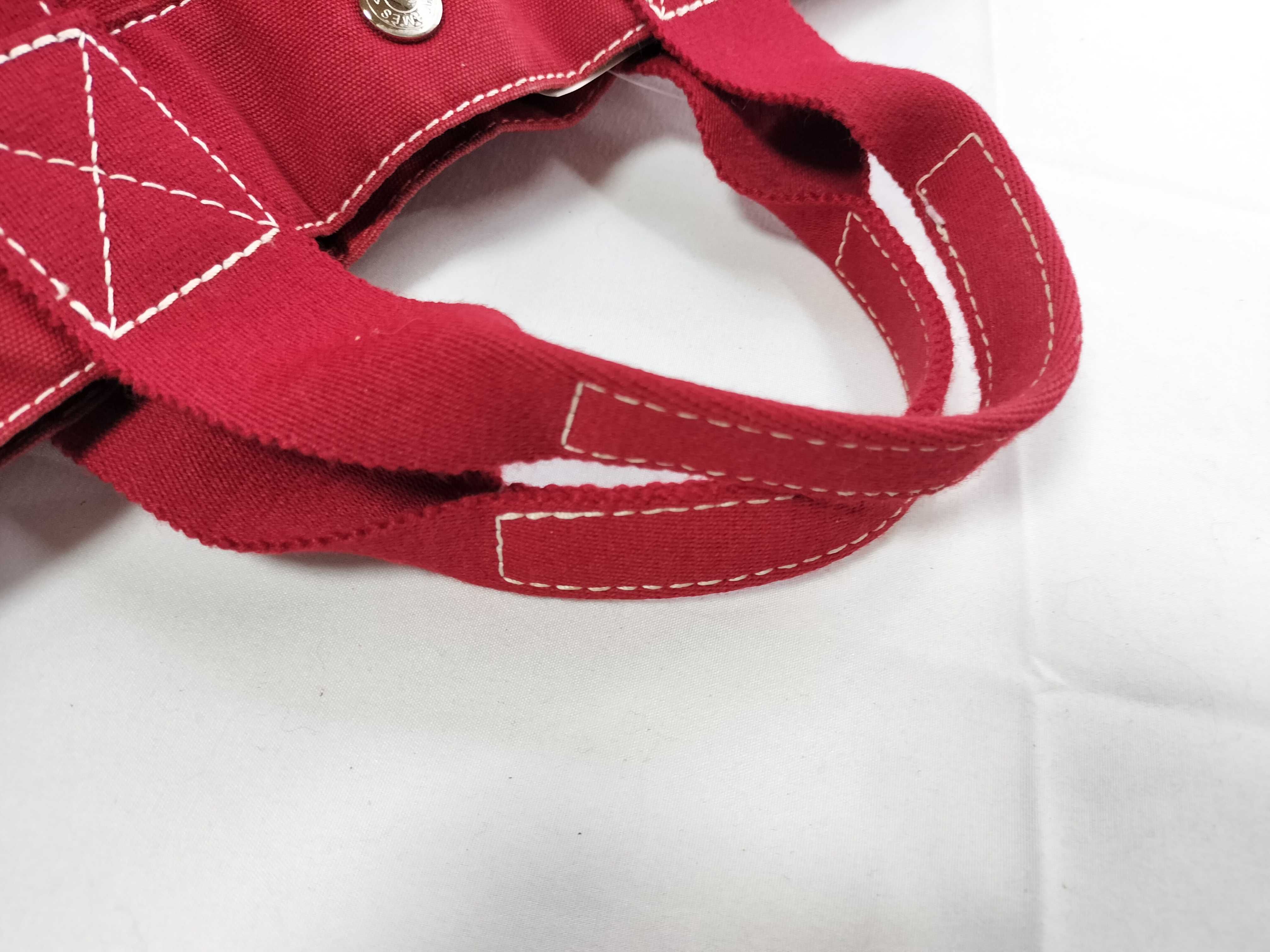 Deauville MM Red Tote Bag — view 3