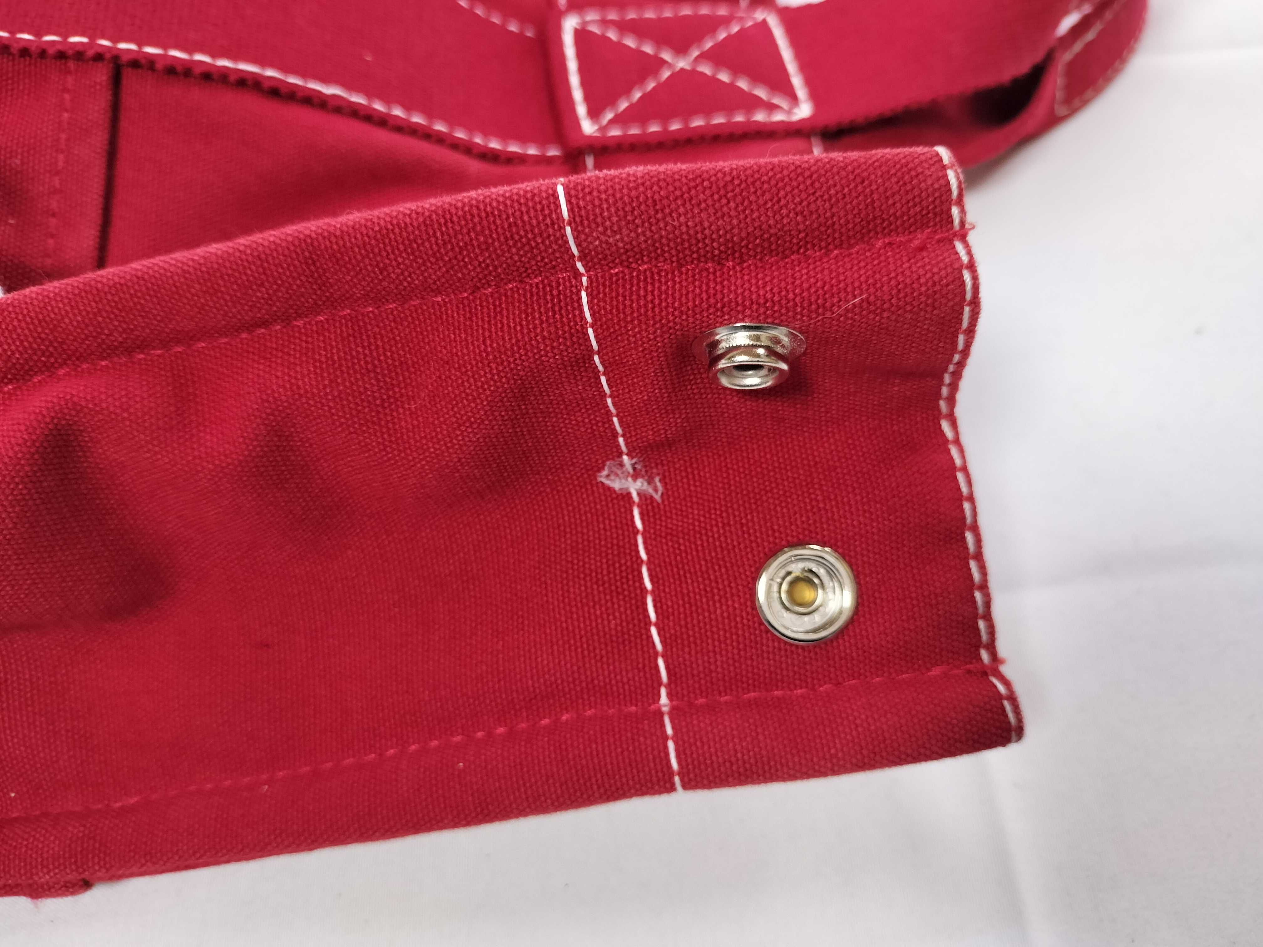 Deauville MM Red Tote Bag — view 6