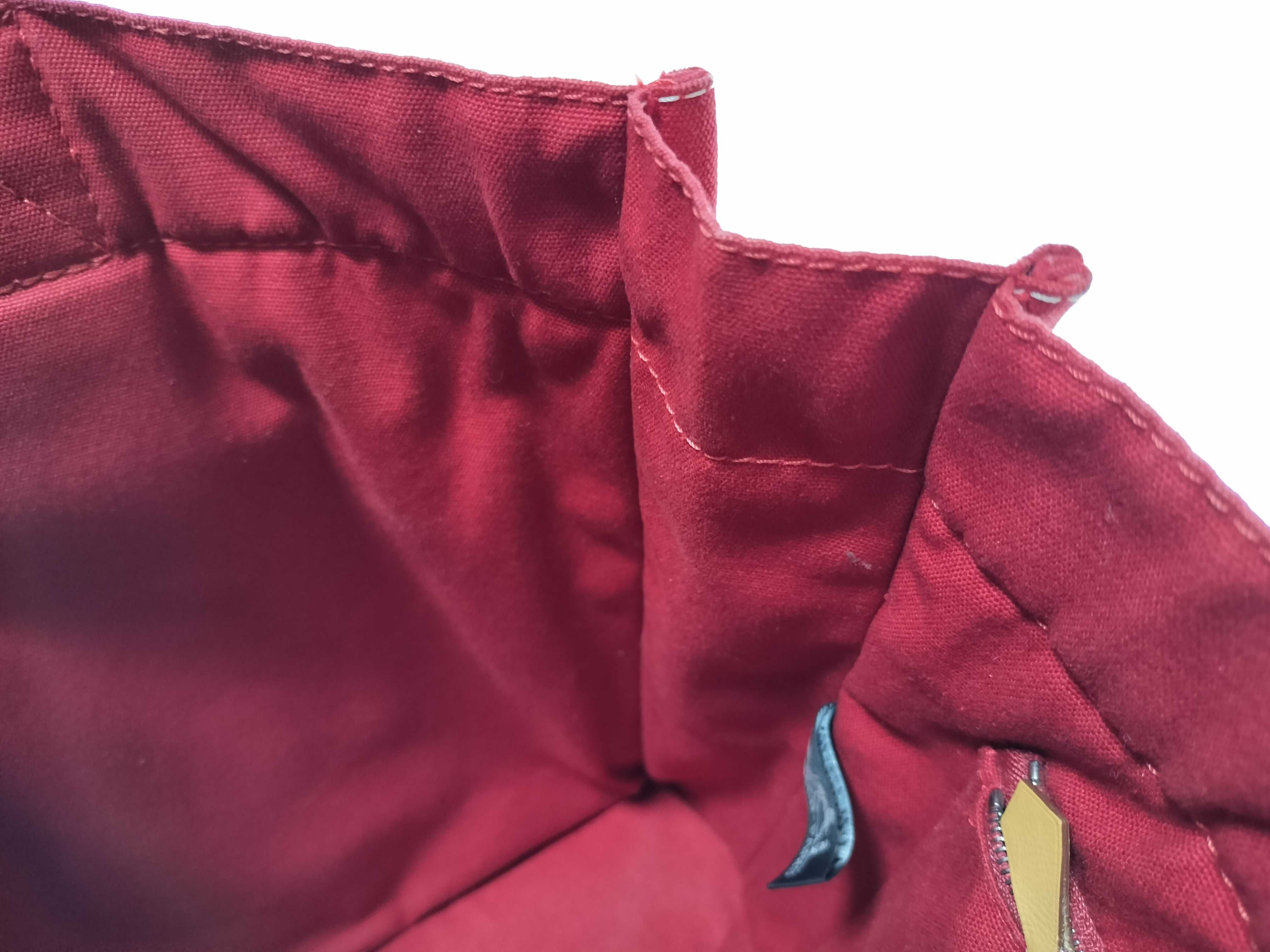 Deauville MM Red Tote Bag — view 9