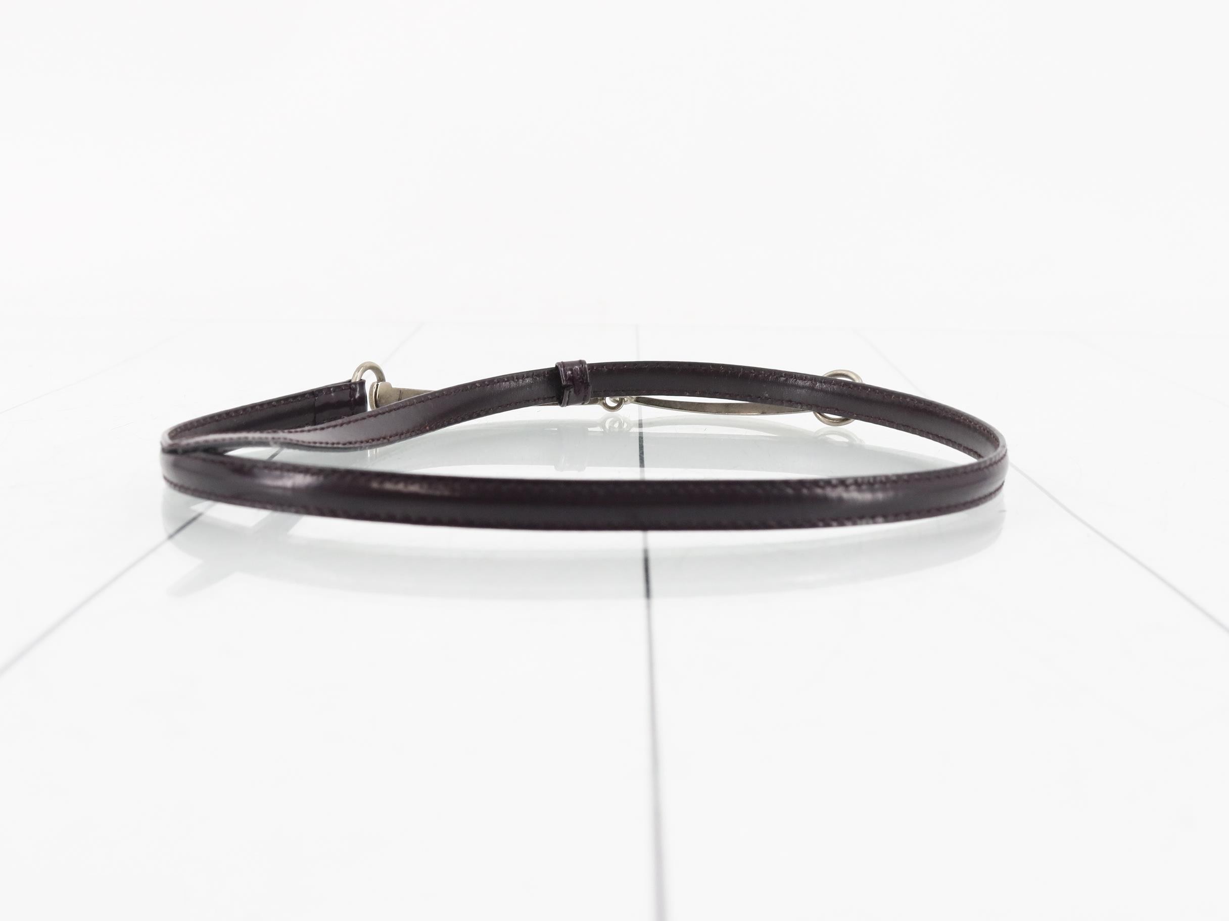 Leather belt 037.2194.1110.5 — view 2