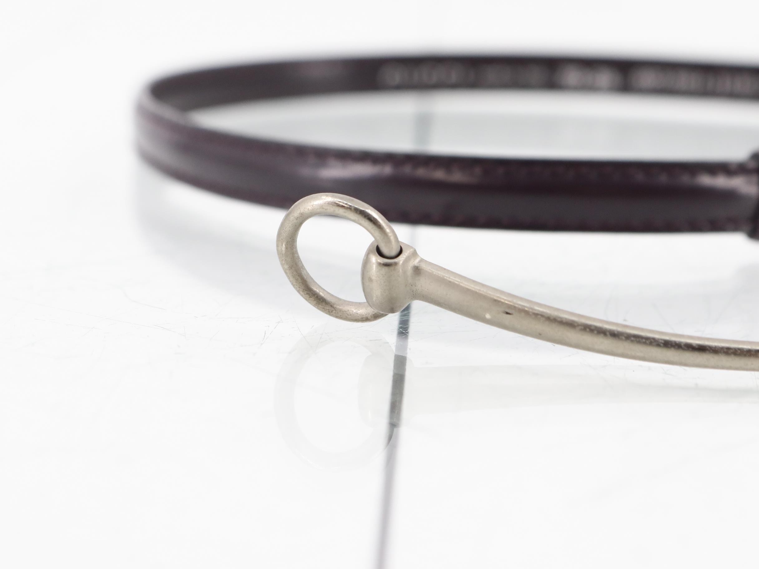 Leather belt 037.2194.1110.5 — view 3