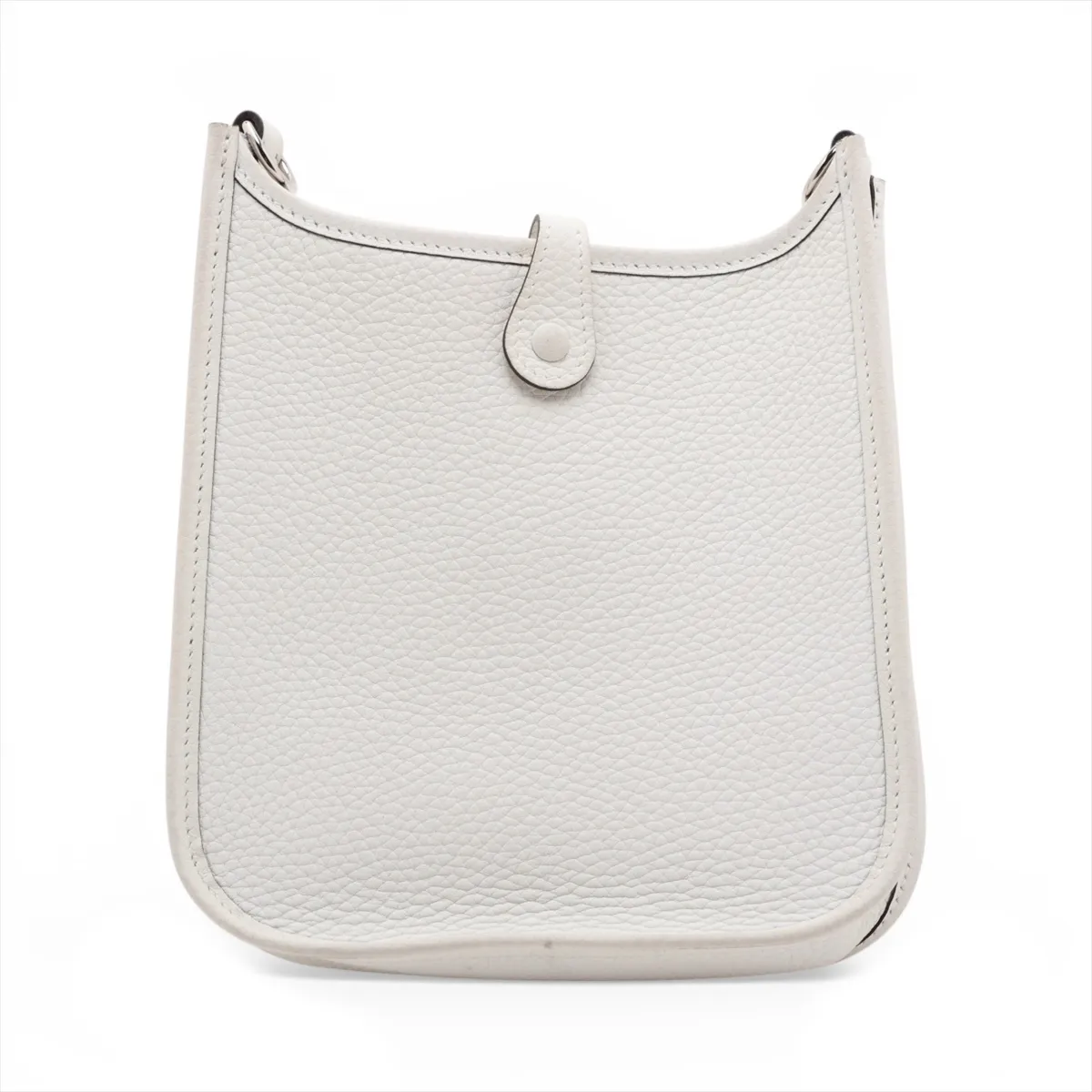 Evelyne 16 TPM Amazon Taurillon Clemence New White Silver Hardware B: 2023 — view 2