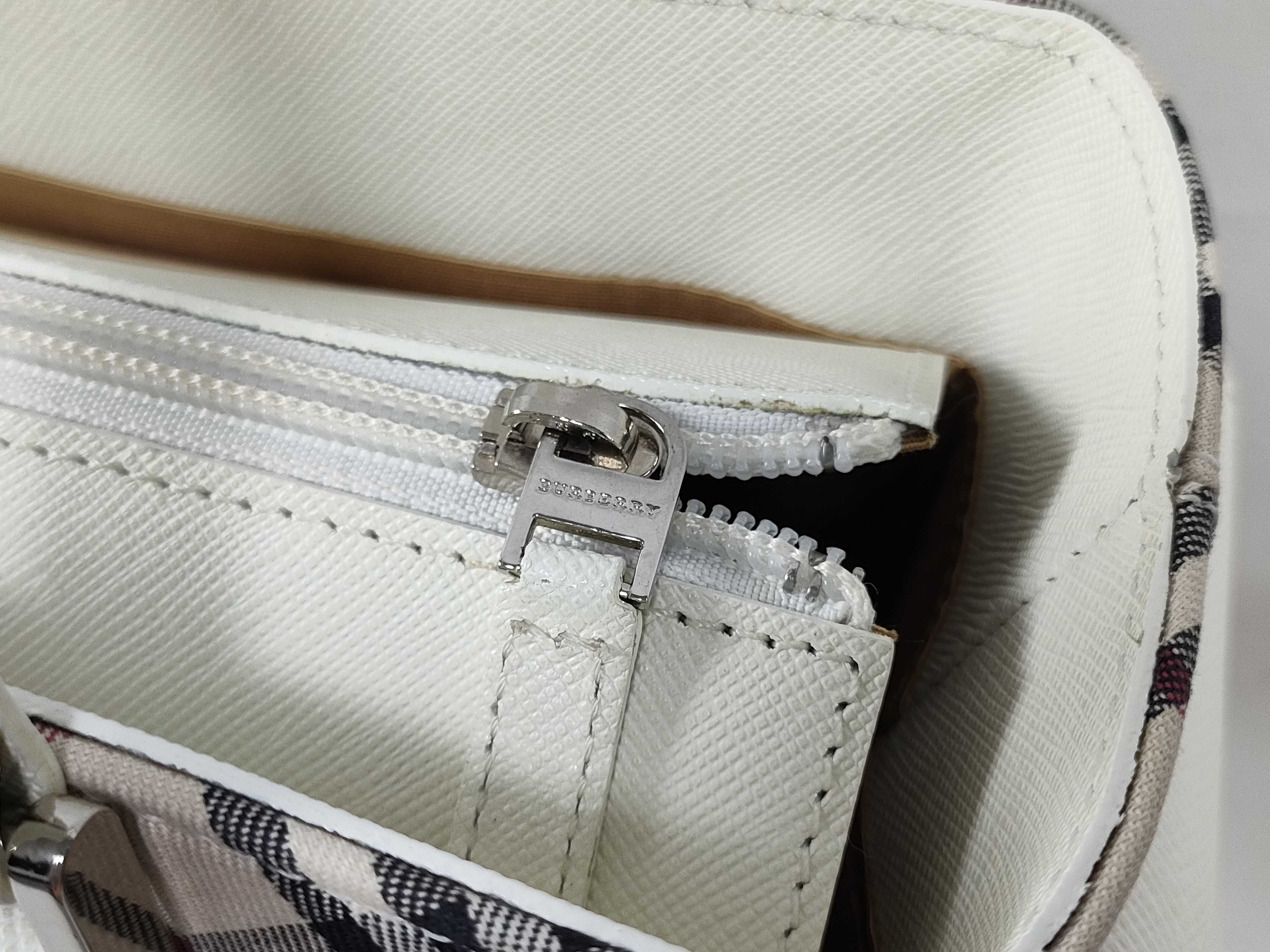 handbag, Nova check pattern, light beige. — view 5
