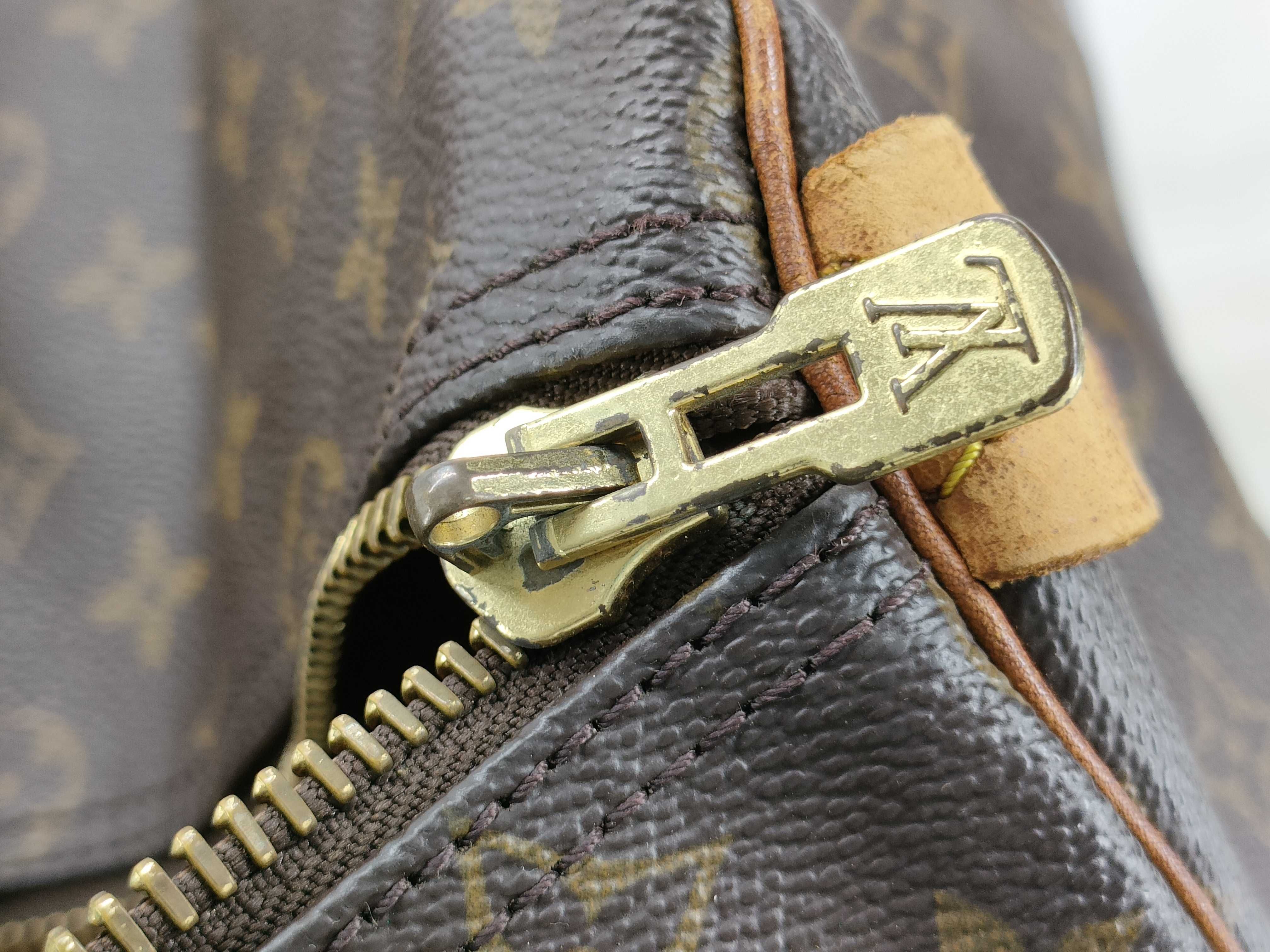 Monogram Vuitton Keepall Bandoulière Boston Bag — view 13