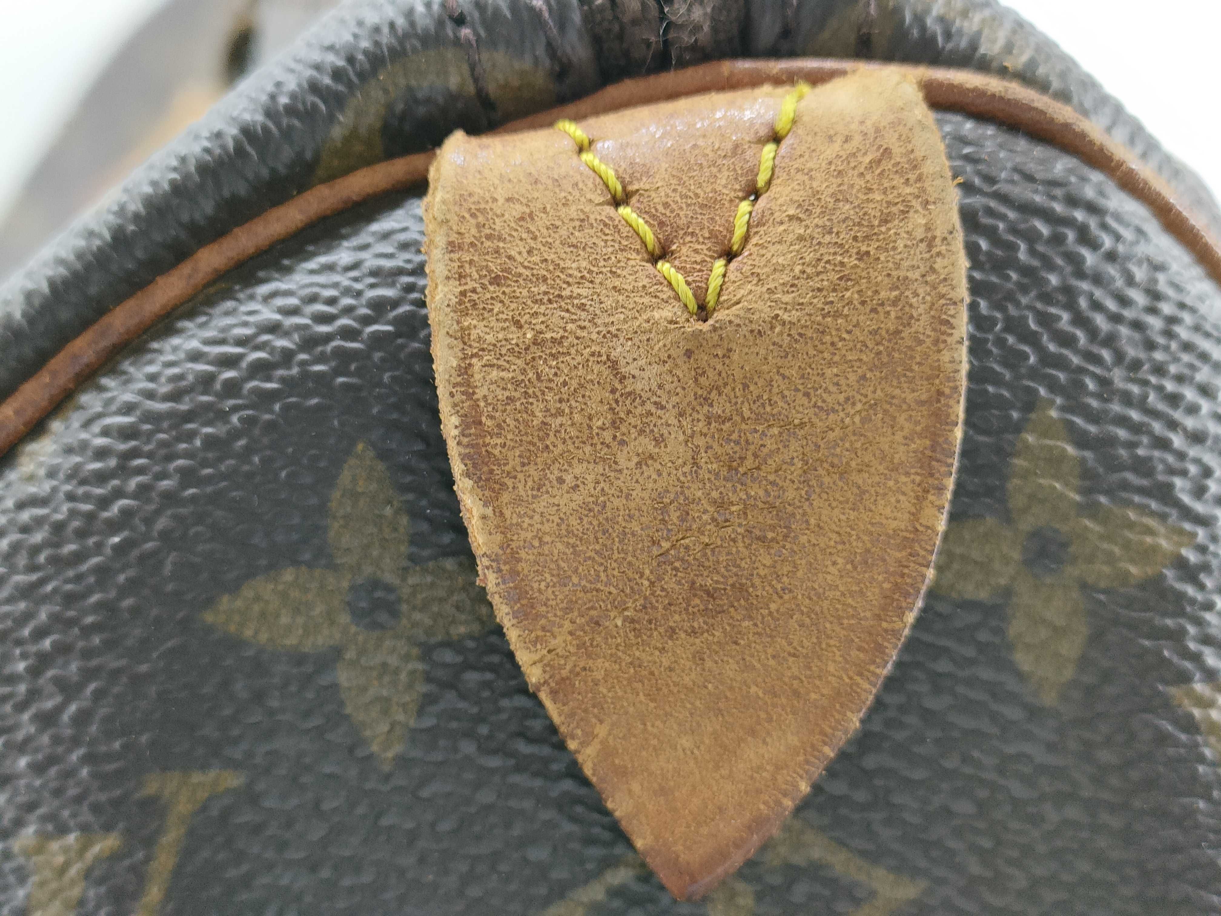 Monogram Vuitton Keepall Bandoulière Boston Bag — view 10