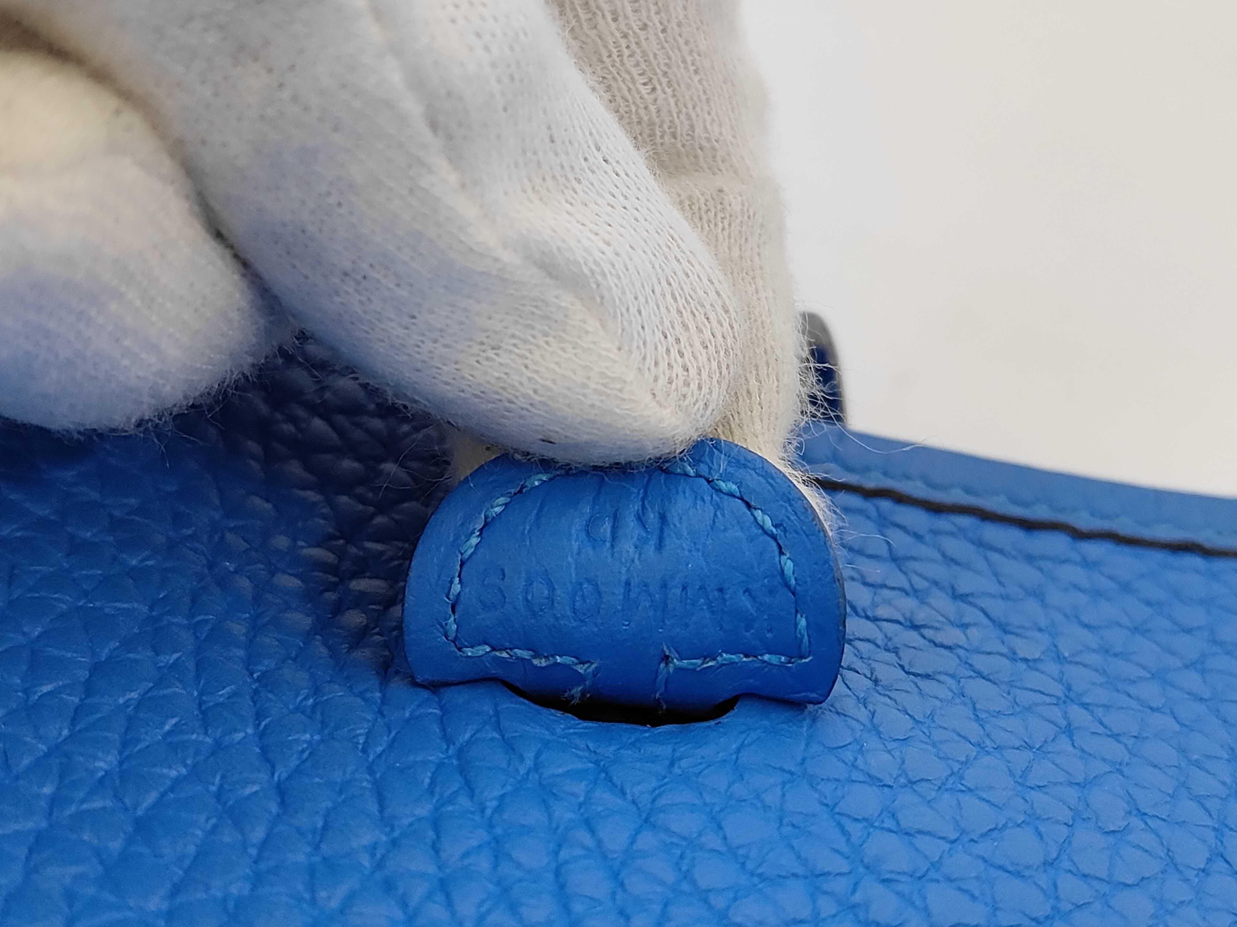 Evelyne TPM Blue Shoulder Bag (K stamp) — view 8