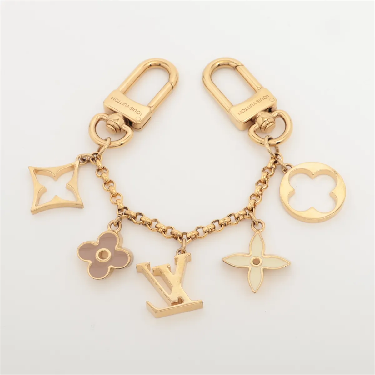M01413 Fleur de Monogram DI0225 Charm GP Gold - — view 2