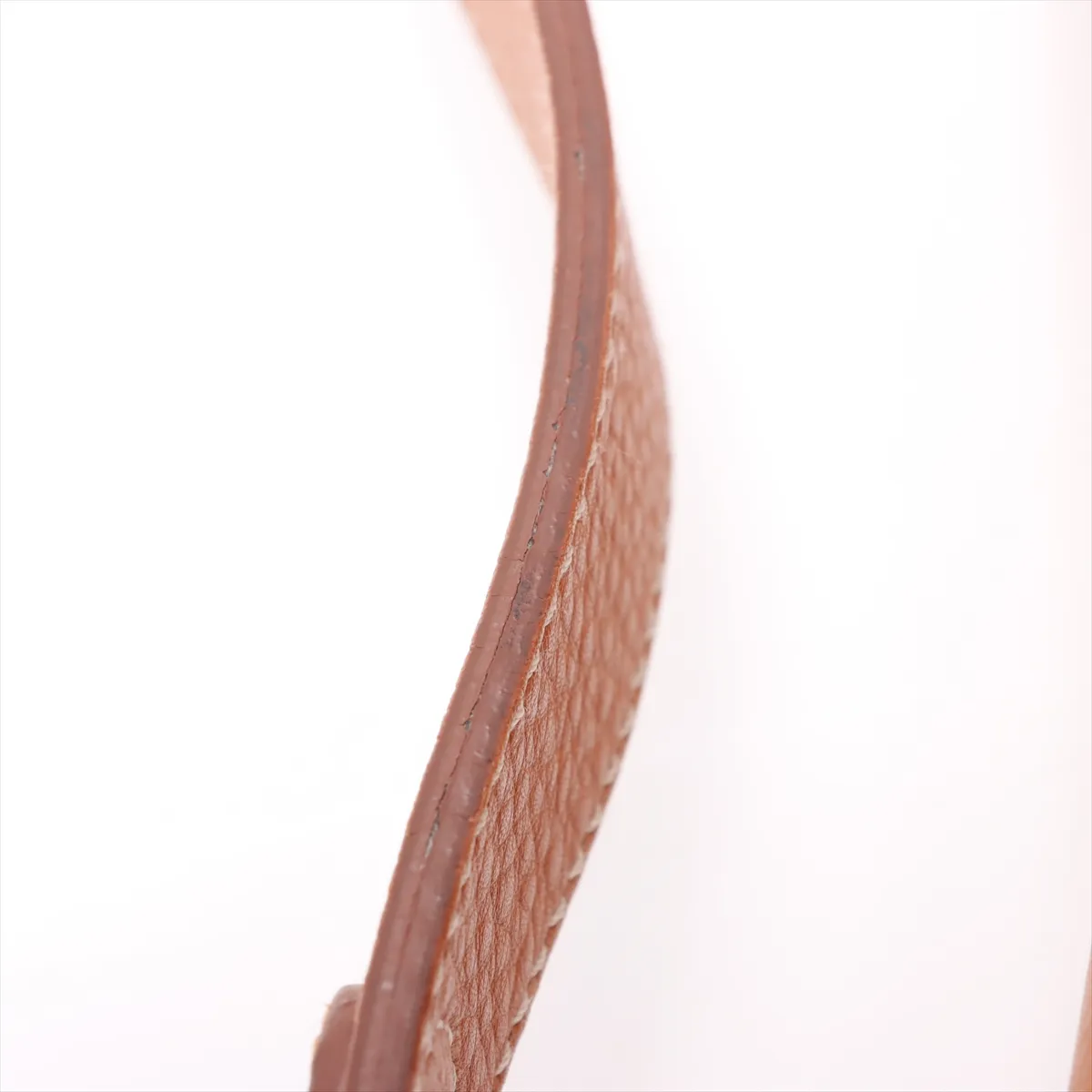 Saddlebag Leather Handbag Beige — view 13