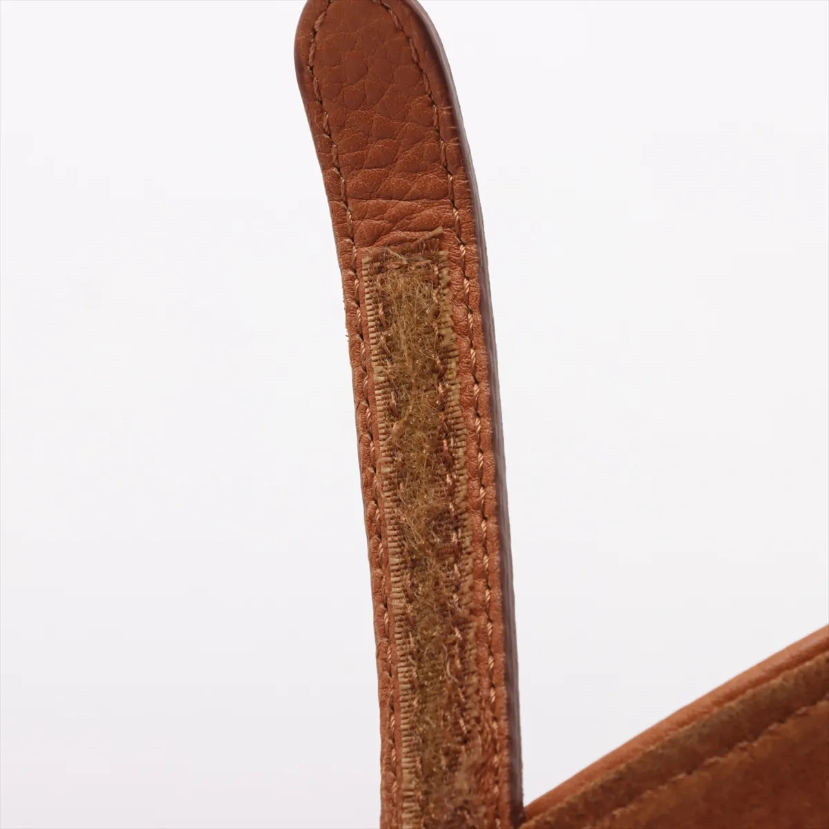 Saddlebag Leather Handbag Beige — view 10