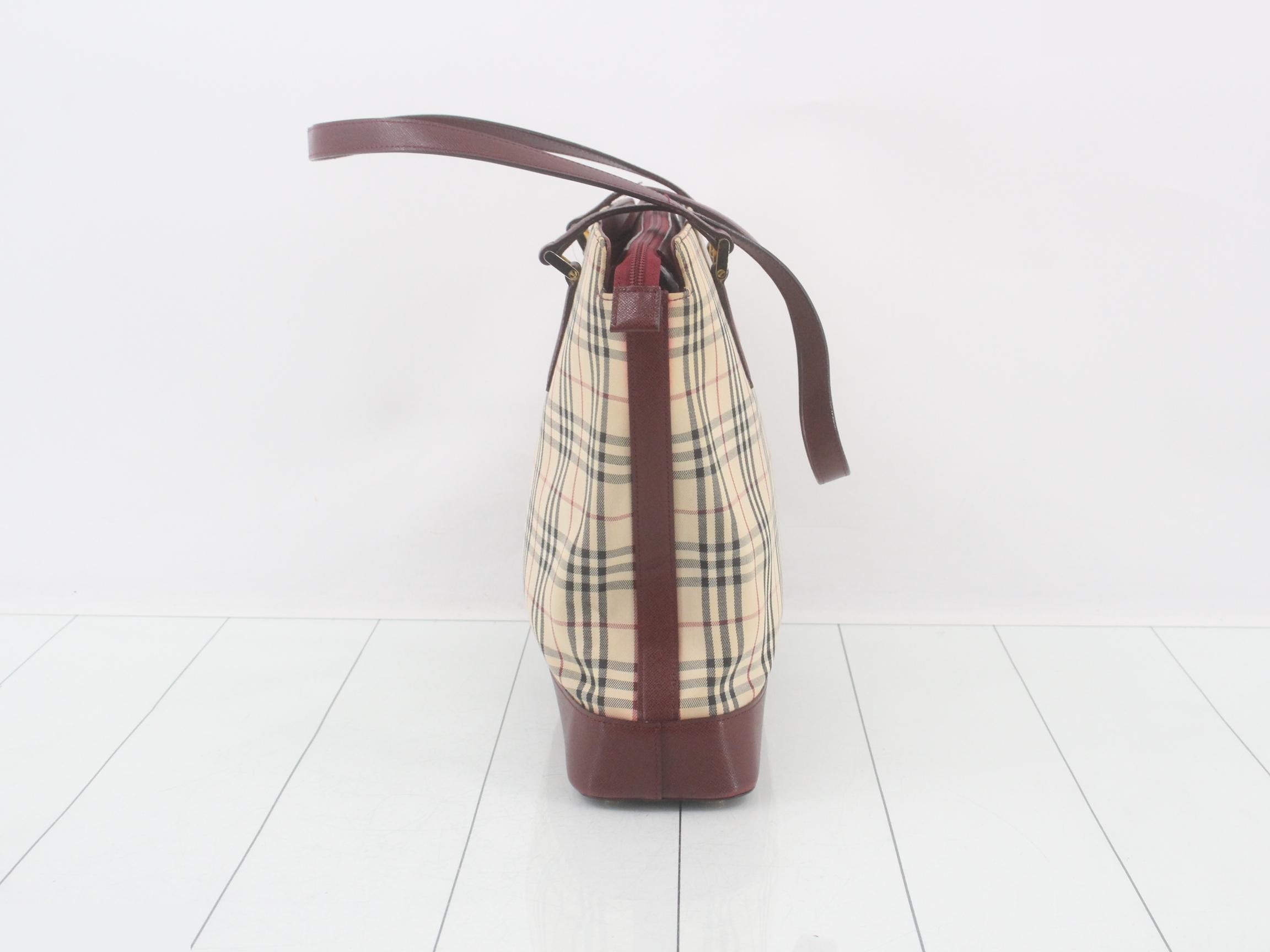 Nova Check Tote Bag — view 3