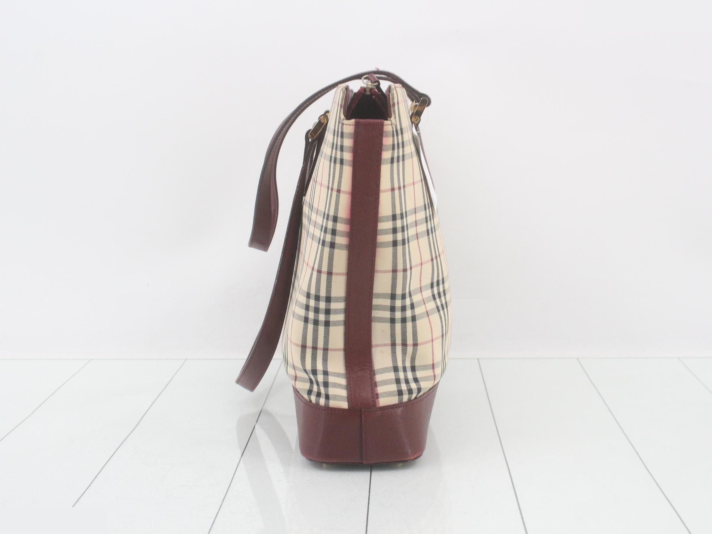 Nova Check Tote Bag — view 4