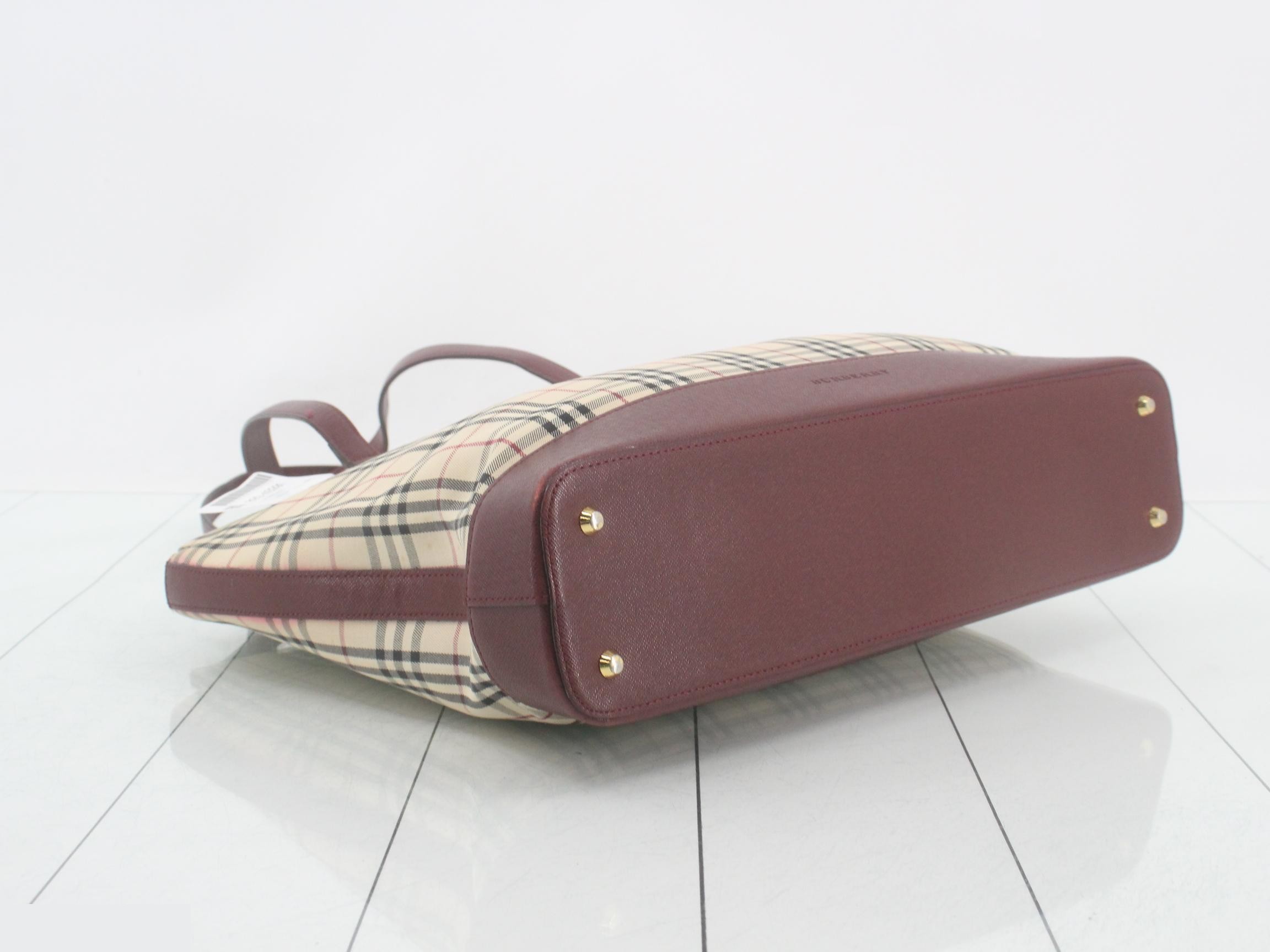 Nova Check Tote Bag — view 5