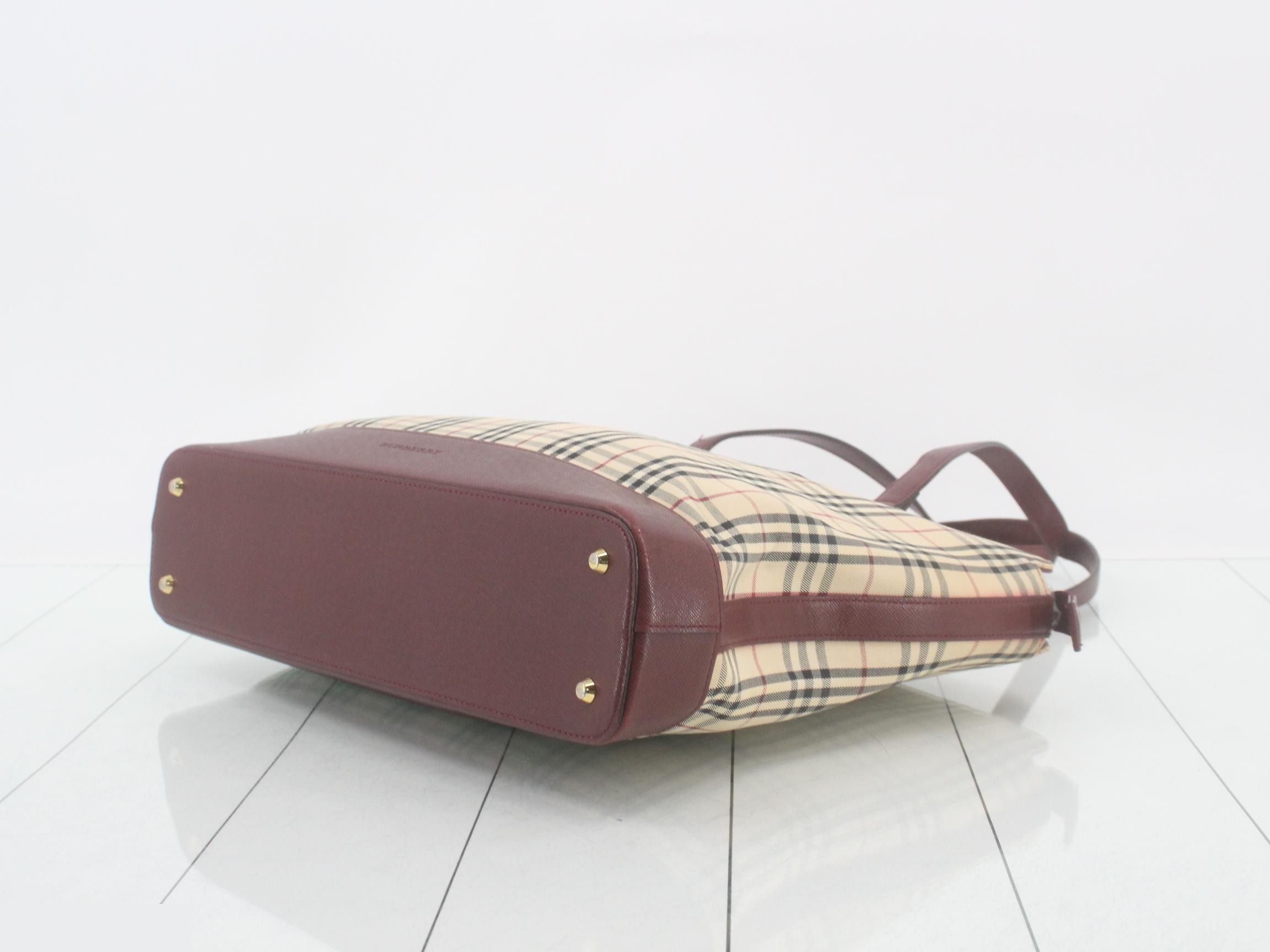 Nova Check Tote Bag — view 6