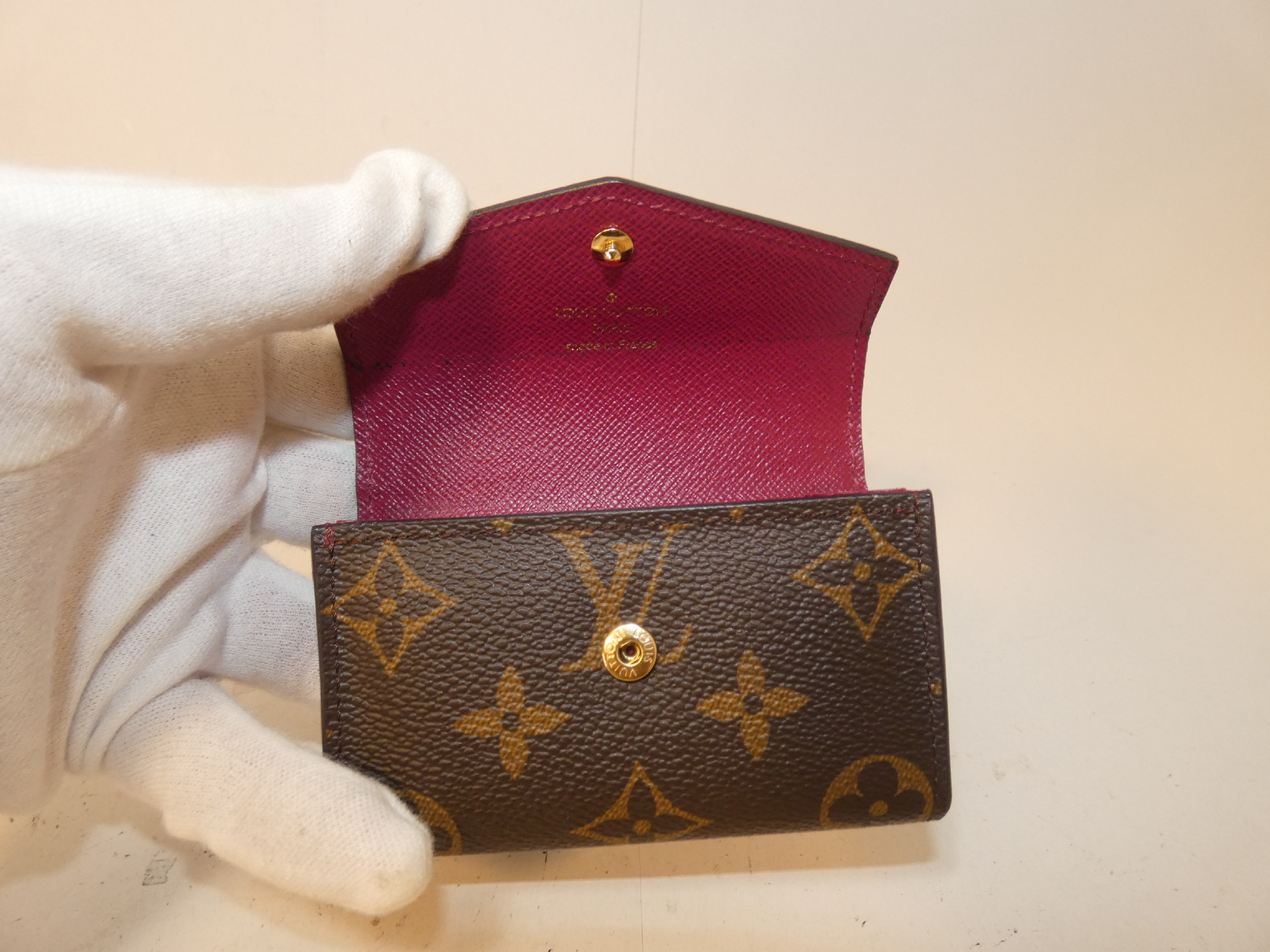 Multicartes Sarah Monogram Accordion Card Case — view 7