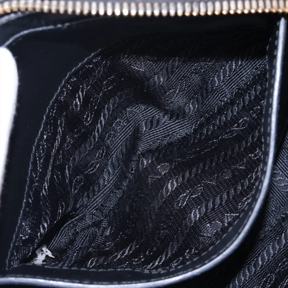 Diagram Leather Chain Shoulder Bag, Black — view 7