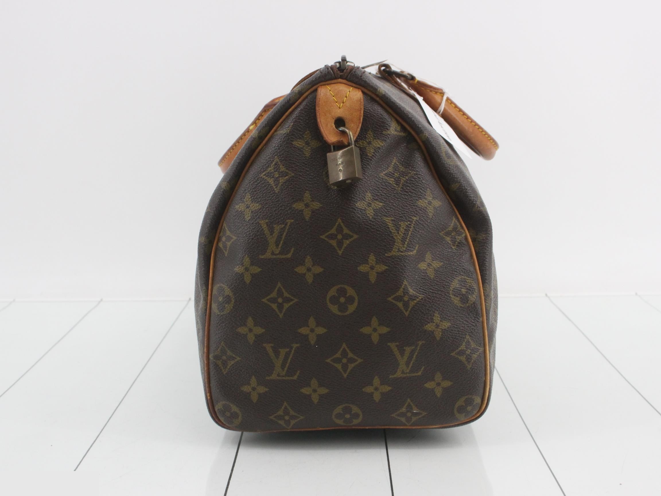 Monogram Speedy 35 (older model) handbag — view 3
