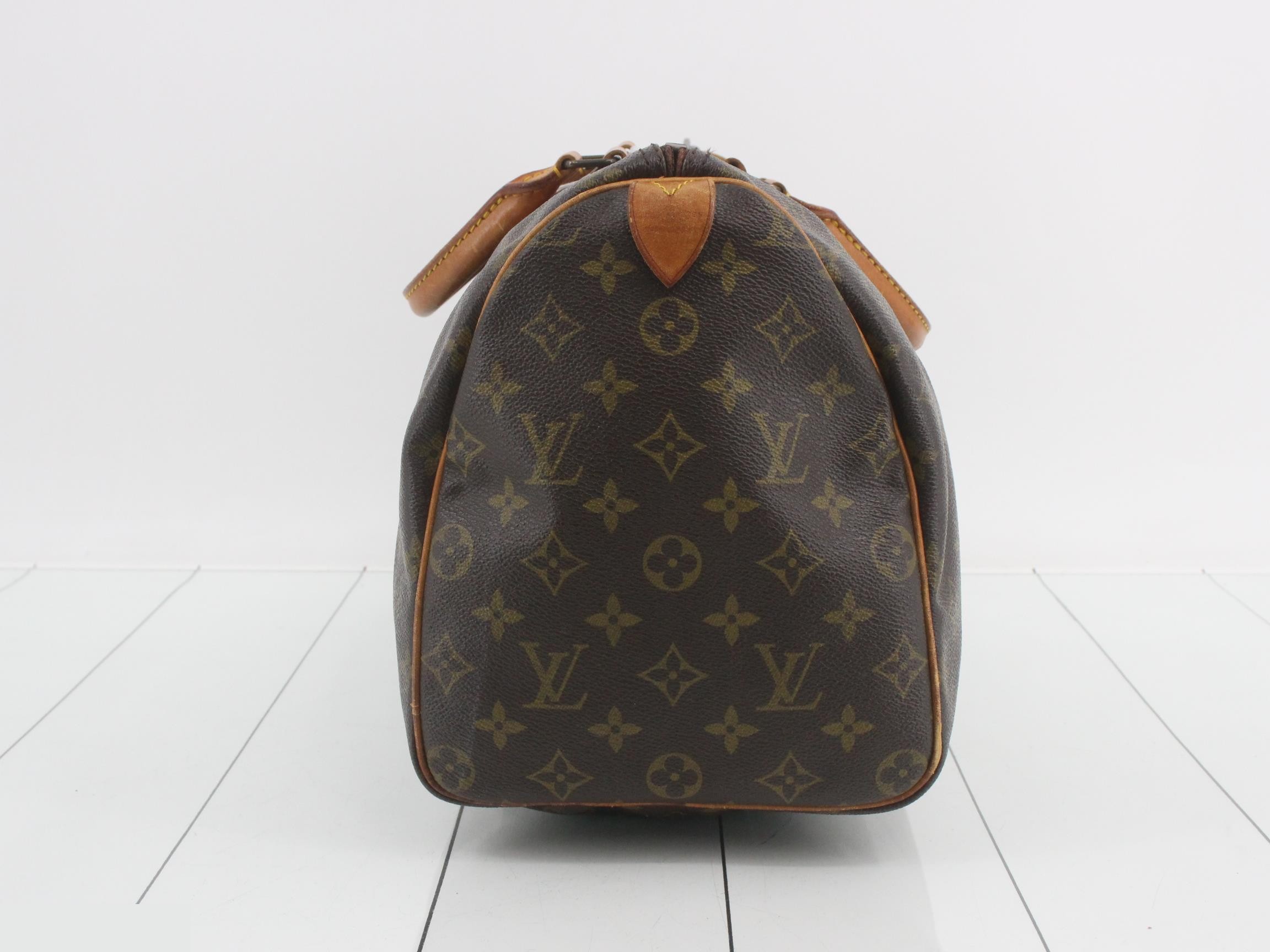 Monogram Speedy 35 (older model) handbag — view 4