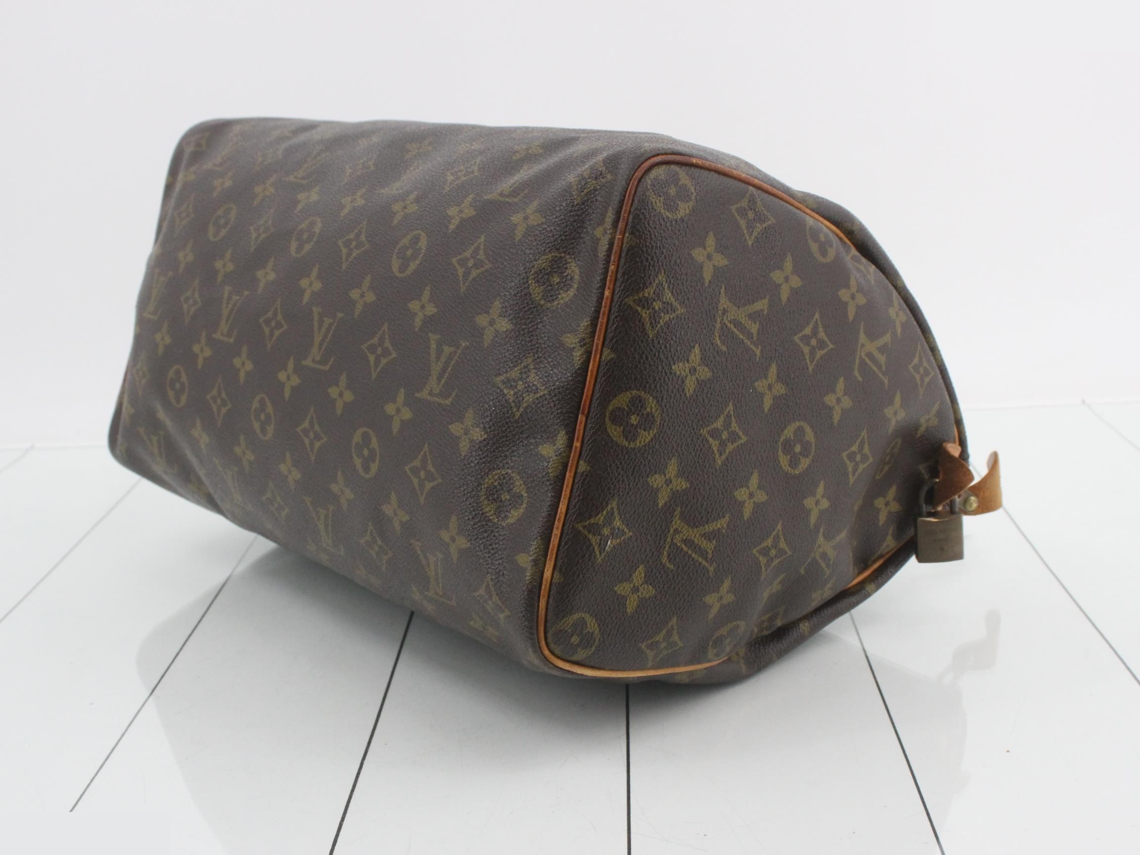 Monogram Speedy 35 (older model) handbag — view 6