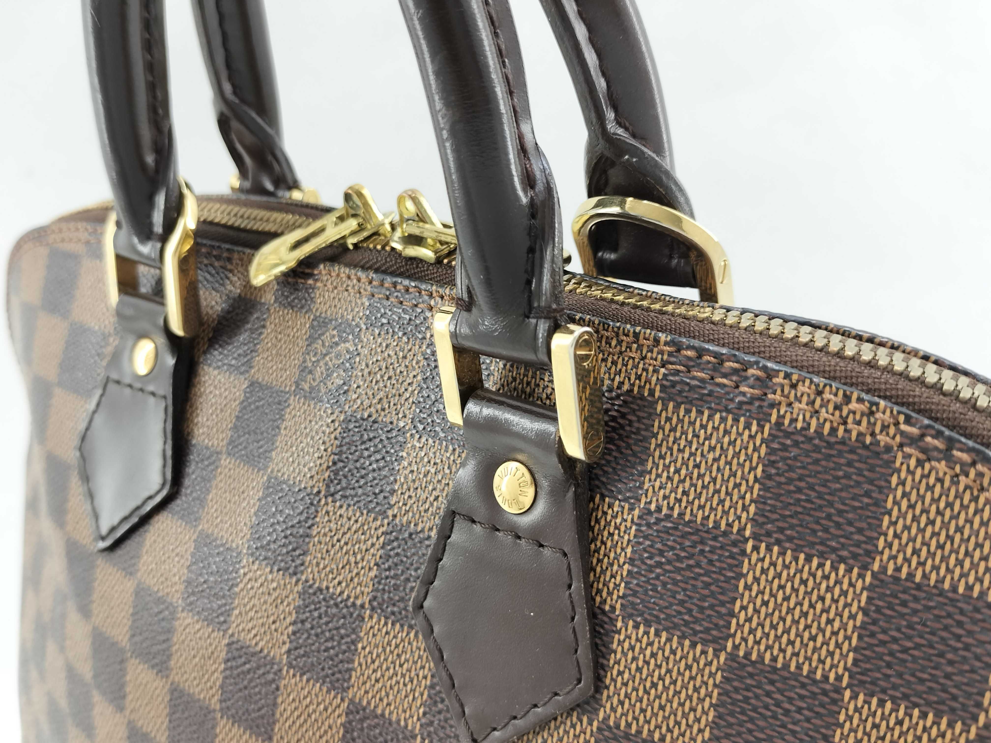 Damier Alma PM N53151 FL0094 Brown Handbag — view 3