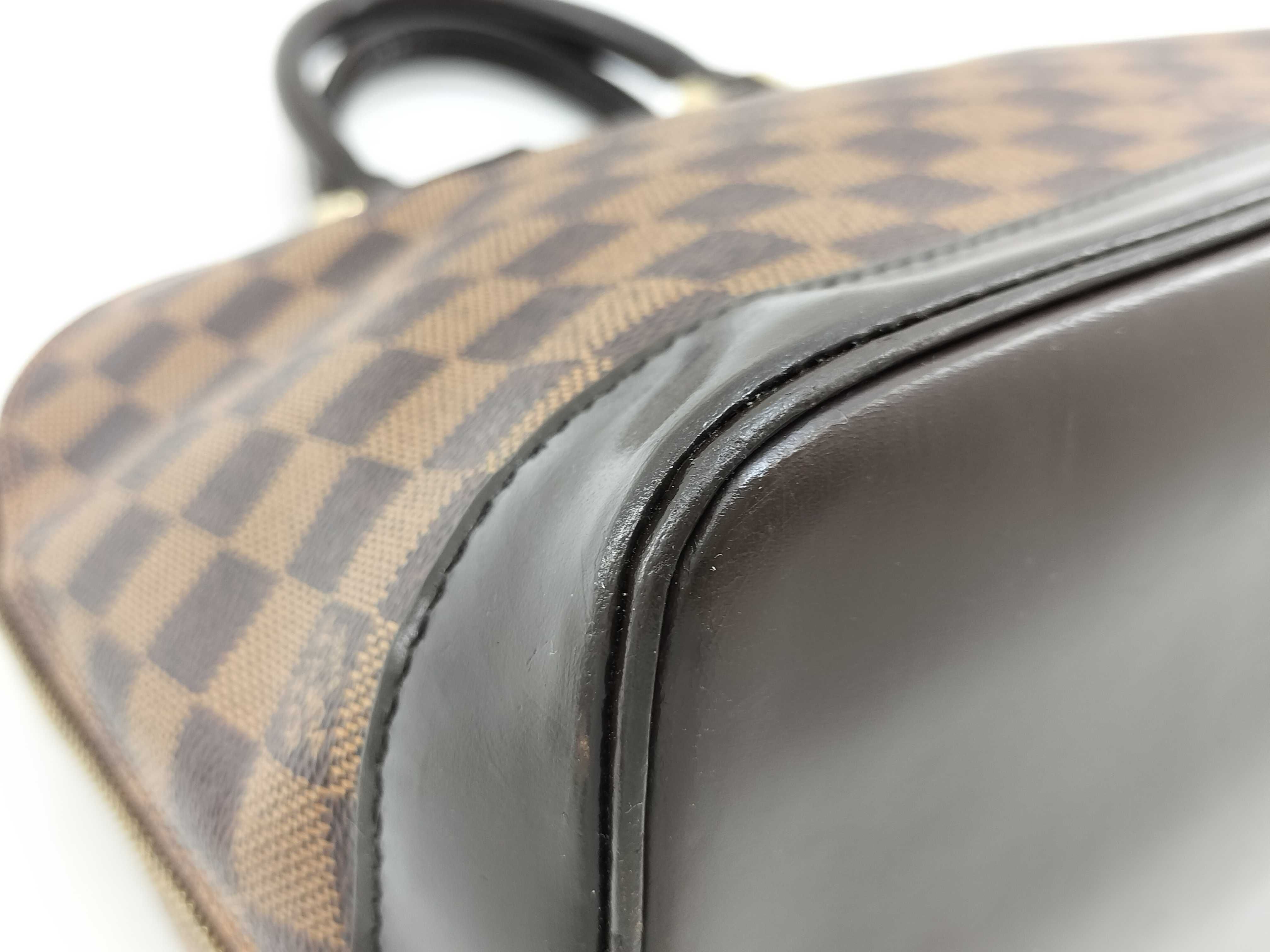 Damier Alma PM N53151 FL0094 Brown Handbag — view 9