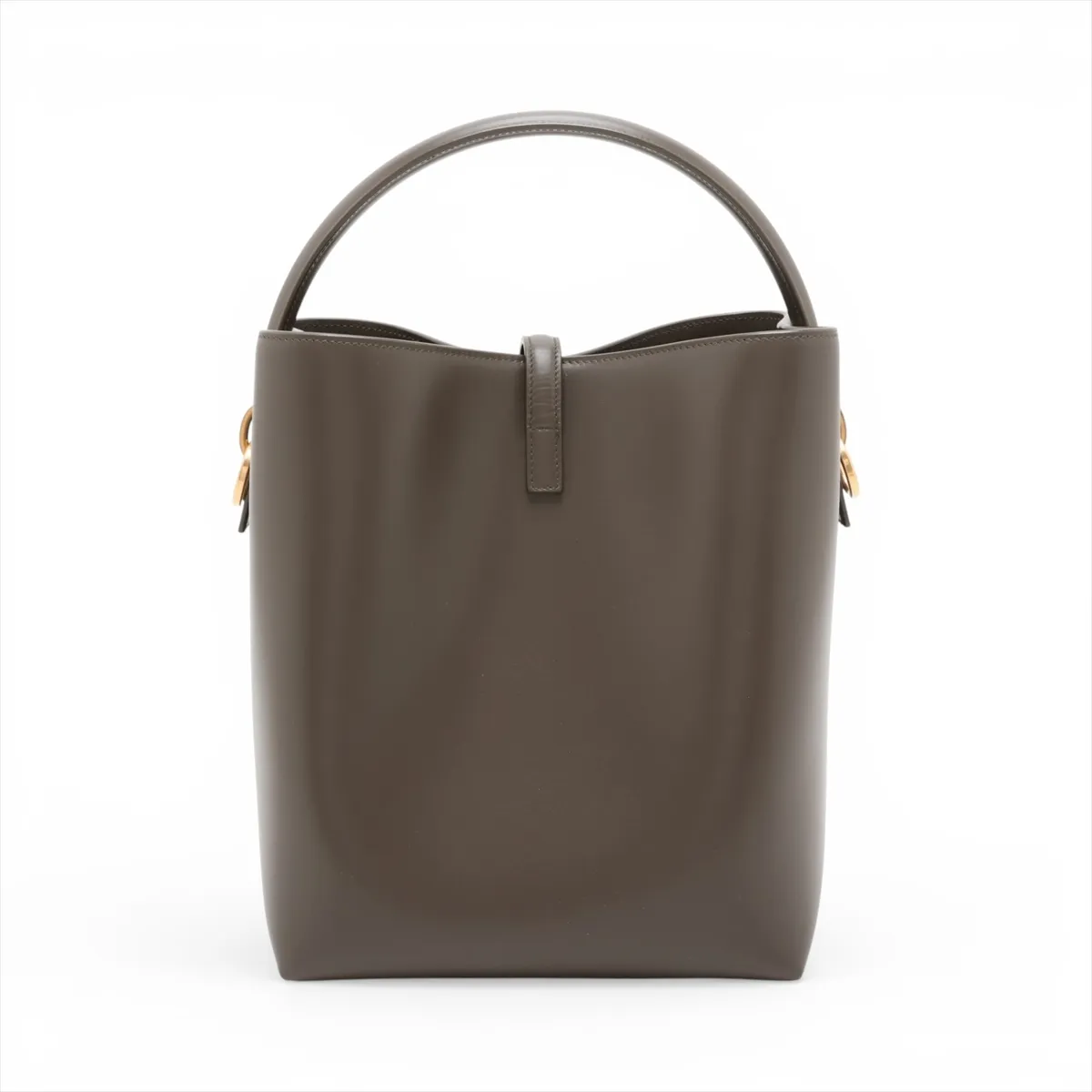 LE 37 Leather 2-Way Handbag, Brown, 742828 — view 2