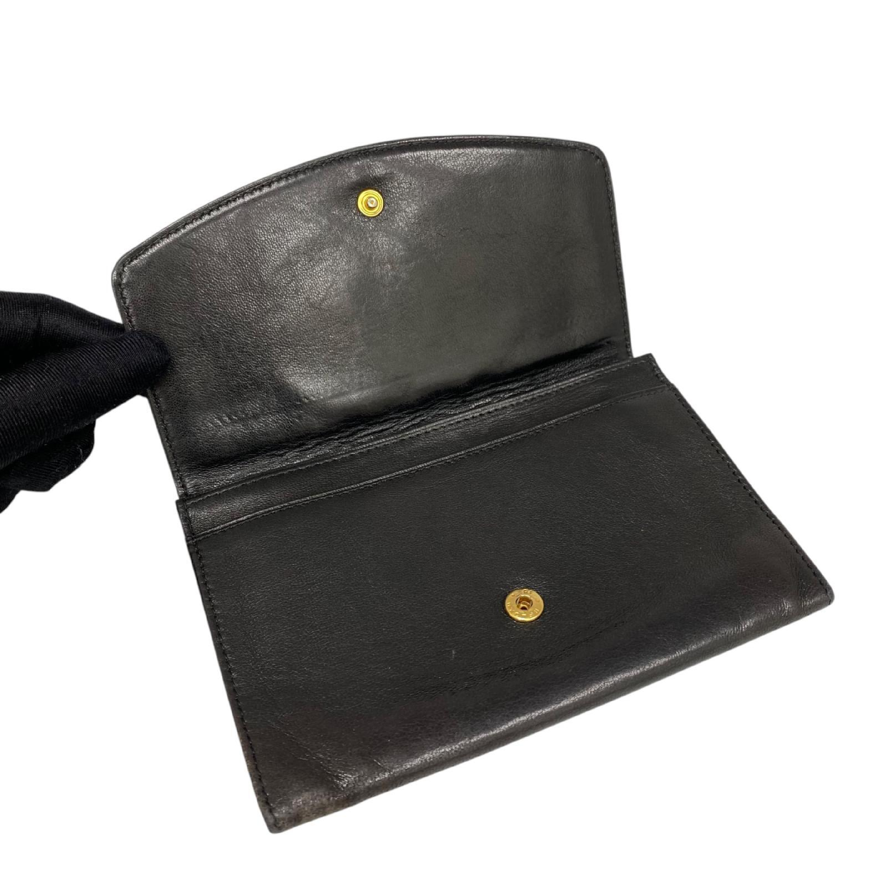 【*Shipped from: Hong Kong*】CHANEL ( ) Black Calfskin No.4 Long Wallet Billfold — view 10