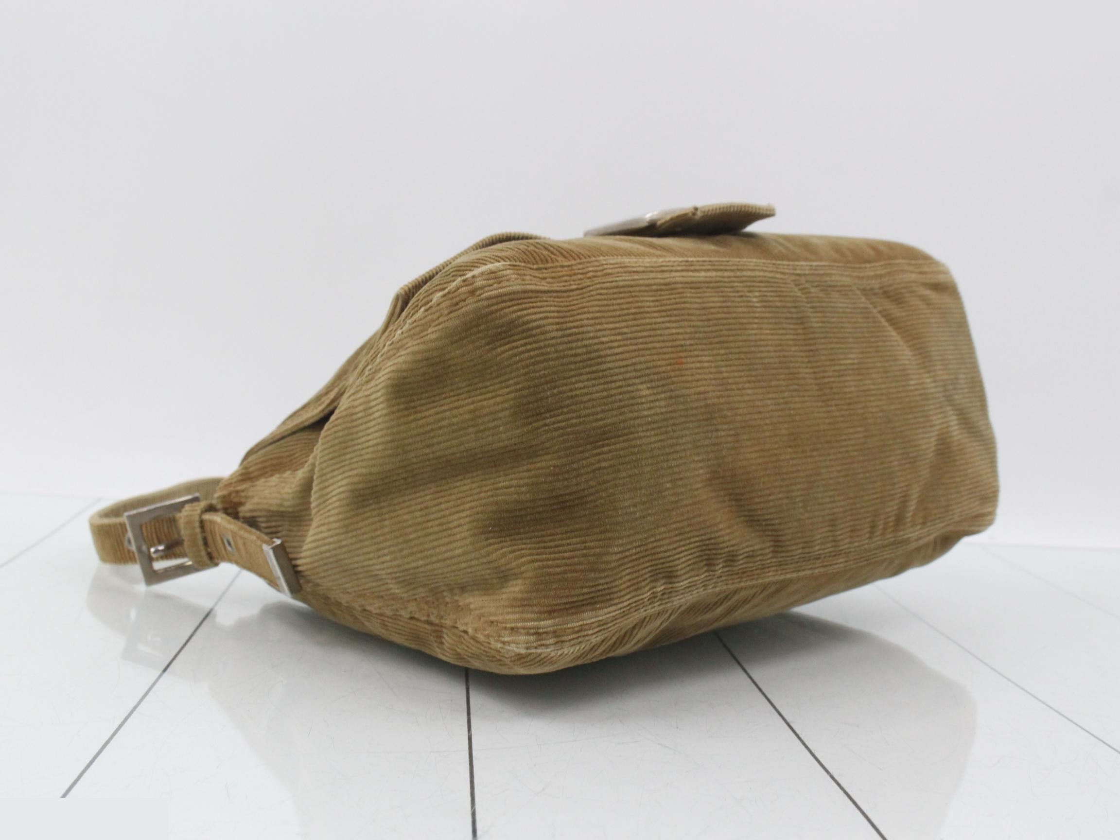 Mamma Baguette Corduroy Shoulder Bag — view 5