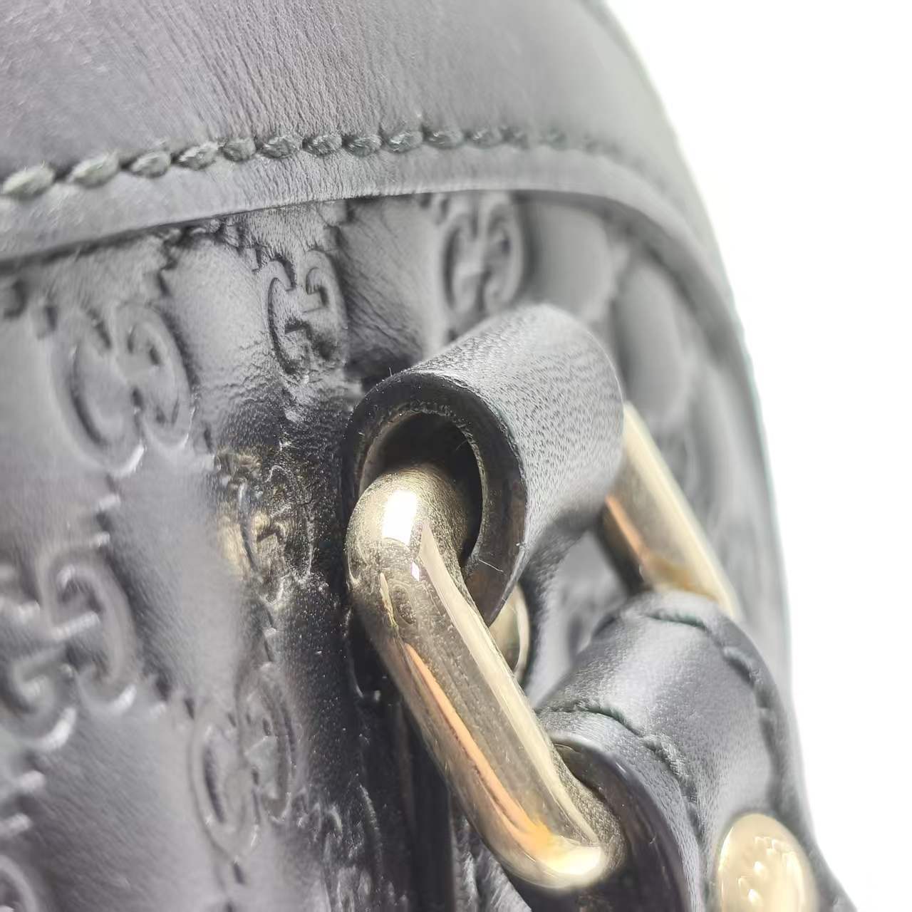 【*Shipped from: China*】GUCCI Leather Shoulder Bag — view 9