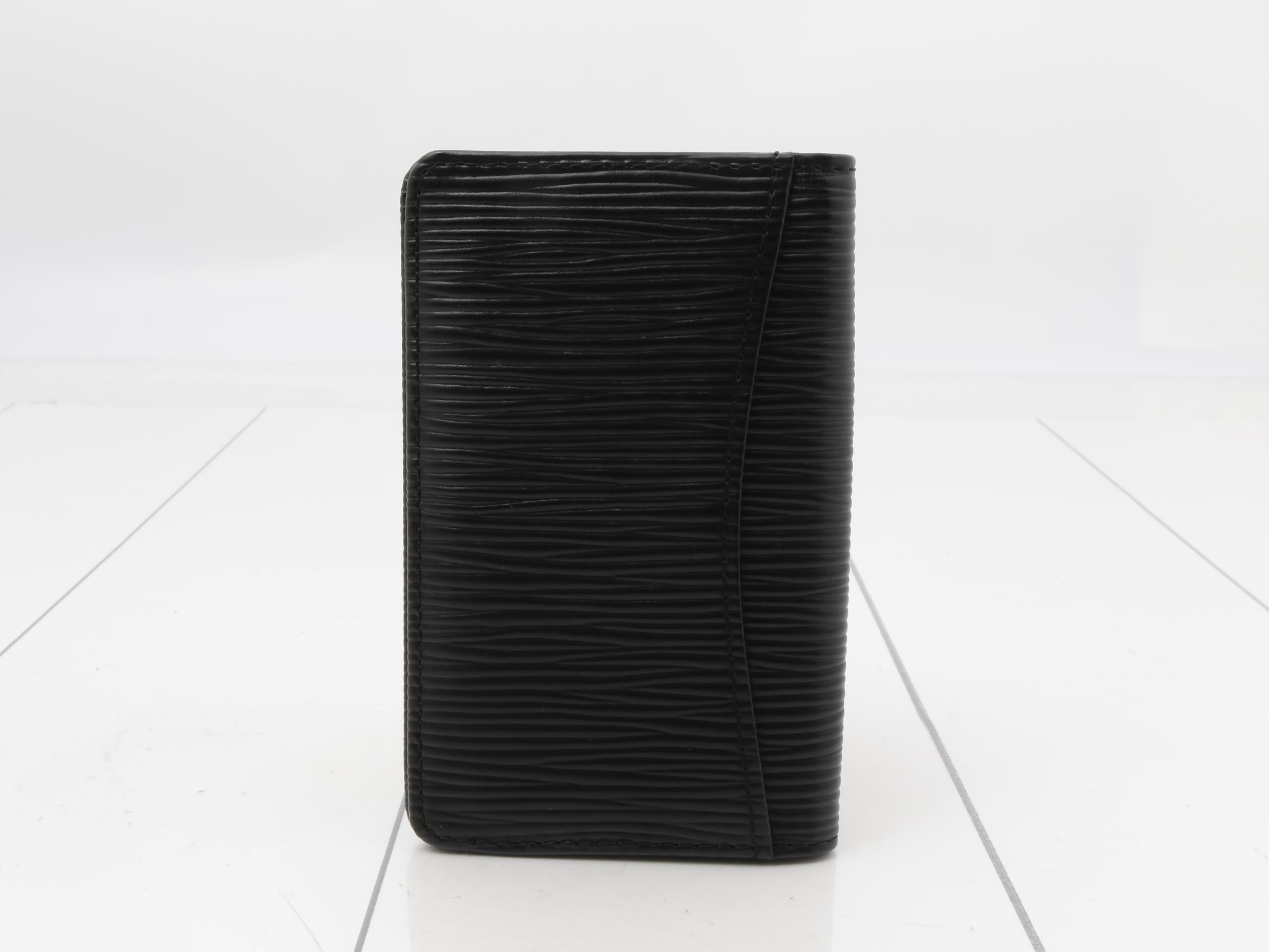 Pochette Carte Visite Epi Noir — view 2