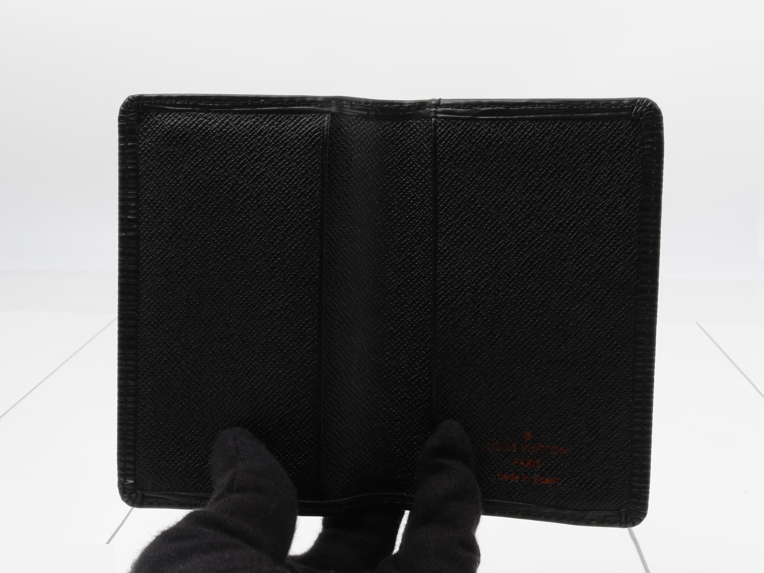 Pochette Carte Visite Epi Noir — view 4