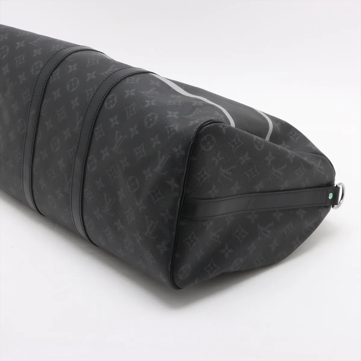 x Fragment Design Monogram Eclipse Keepall Bandouliere 45 M43413 Black AA1167 — view 3