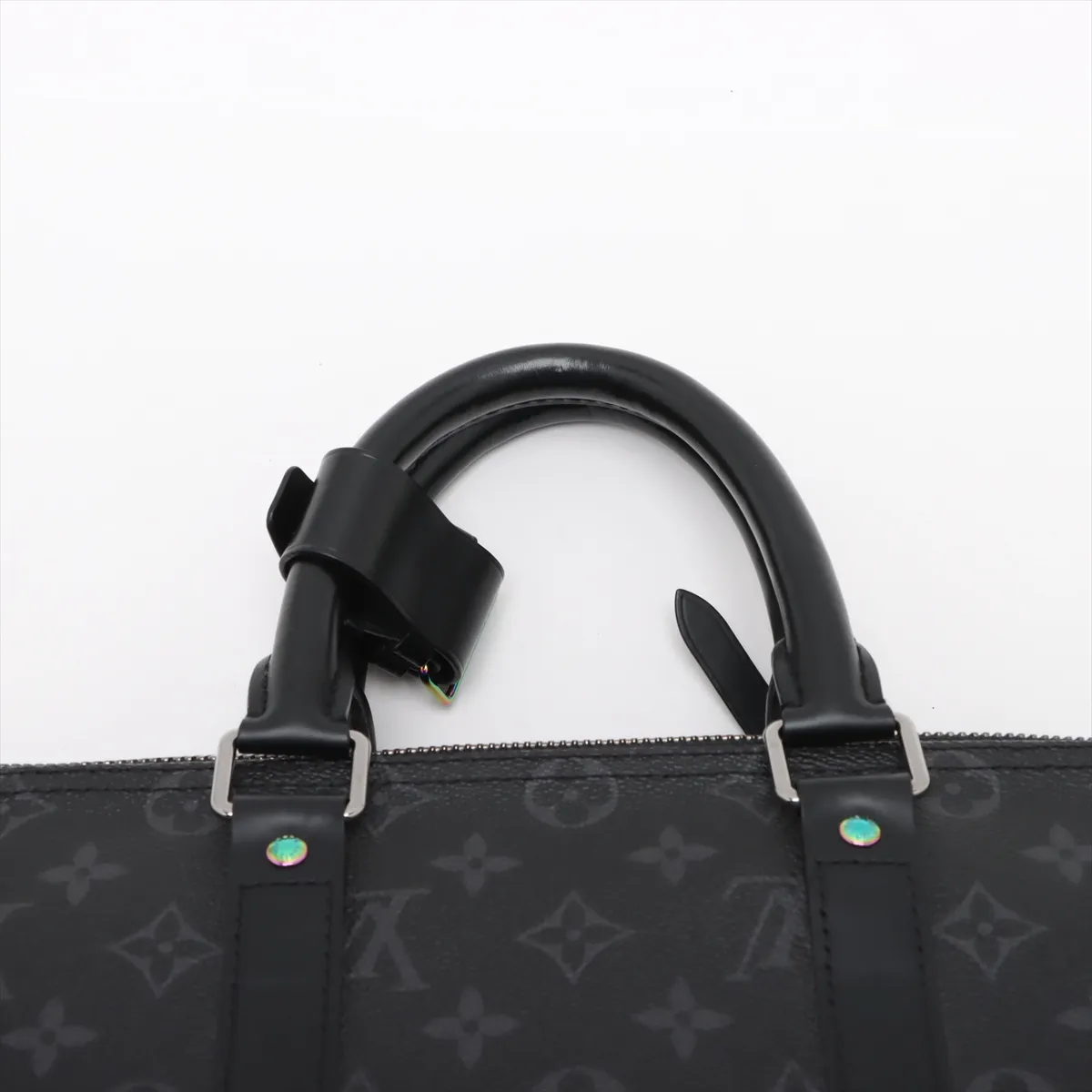 x Fragment Design Monogram Eclipse Keepall Bandouliere 45 M43413 Black AA1167 — view 6
