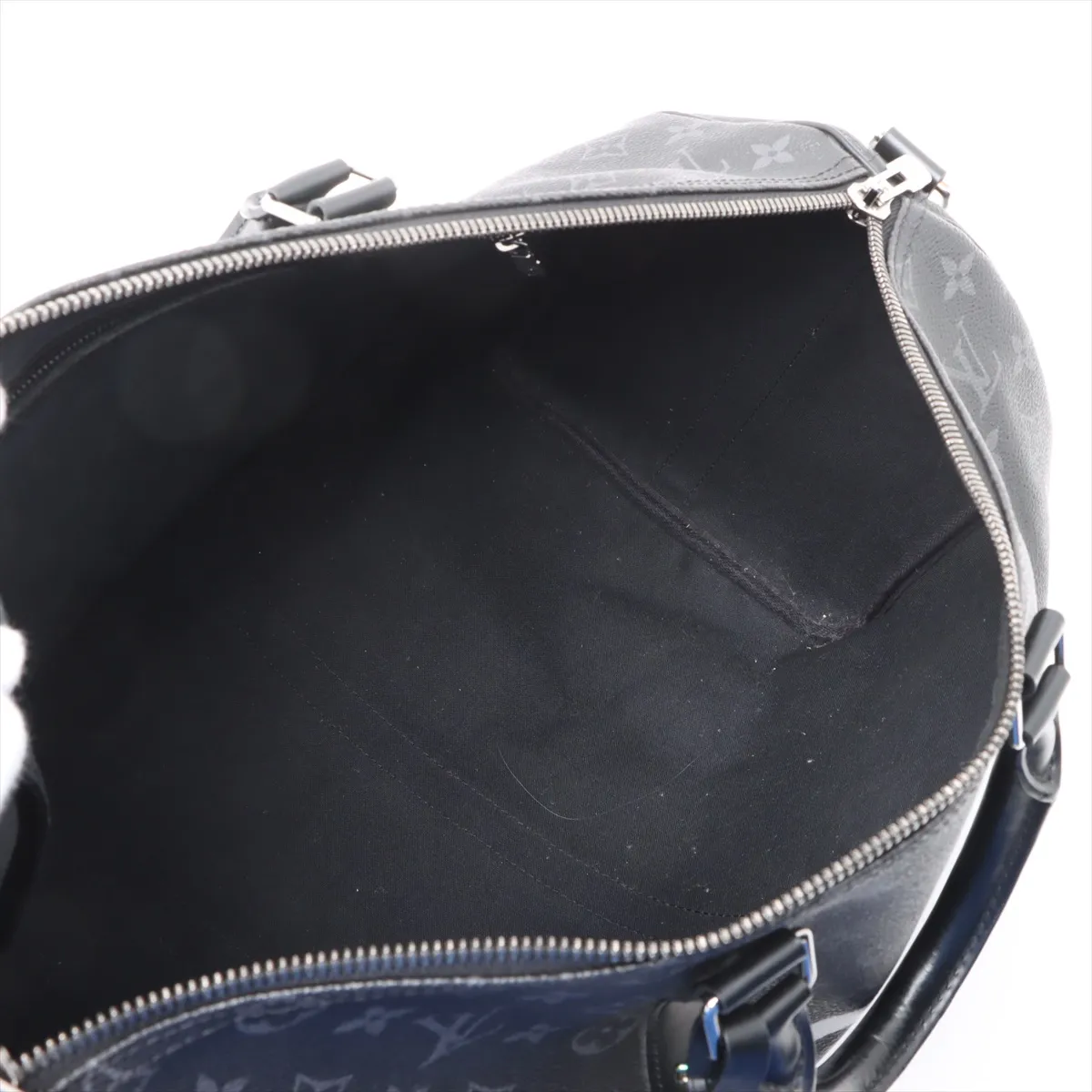 x Fragment Design Monogram Eclipse Keepall Bandouliere 45 M43413 Black AA1167 — view 8