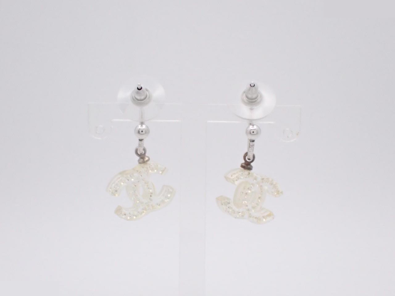 Coco Mark Rhinestone Earrings — view 2